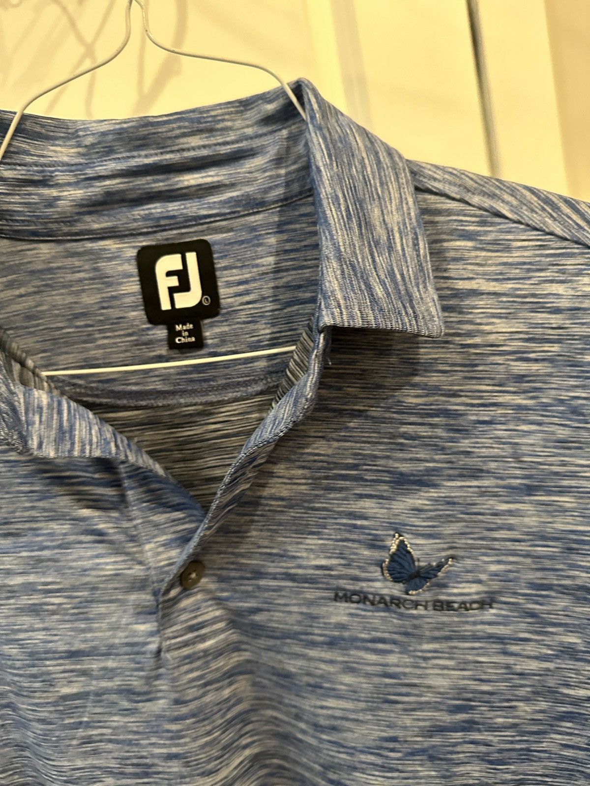 Footjoy Men’s FootJoy Golf Polo Monarch Beach! Great Condition. Size US L / EU 52-54 / 3 - 2 Thumbnail