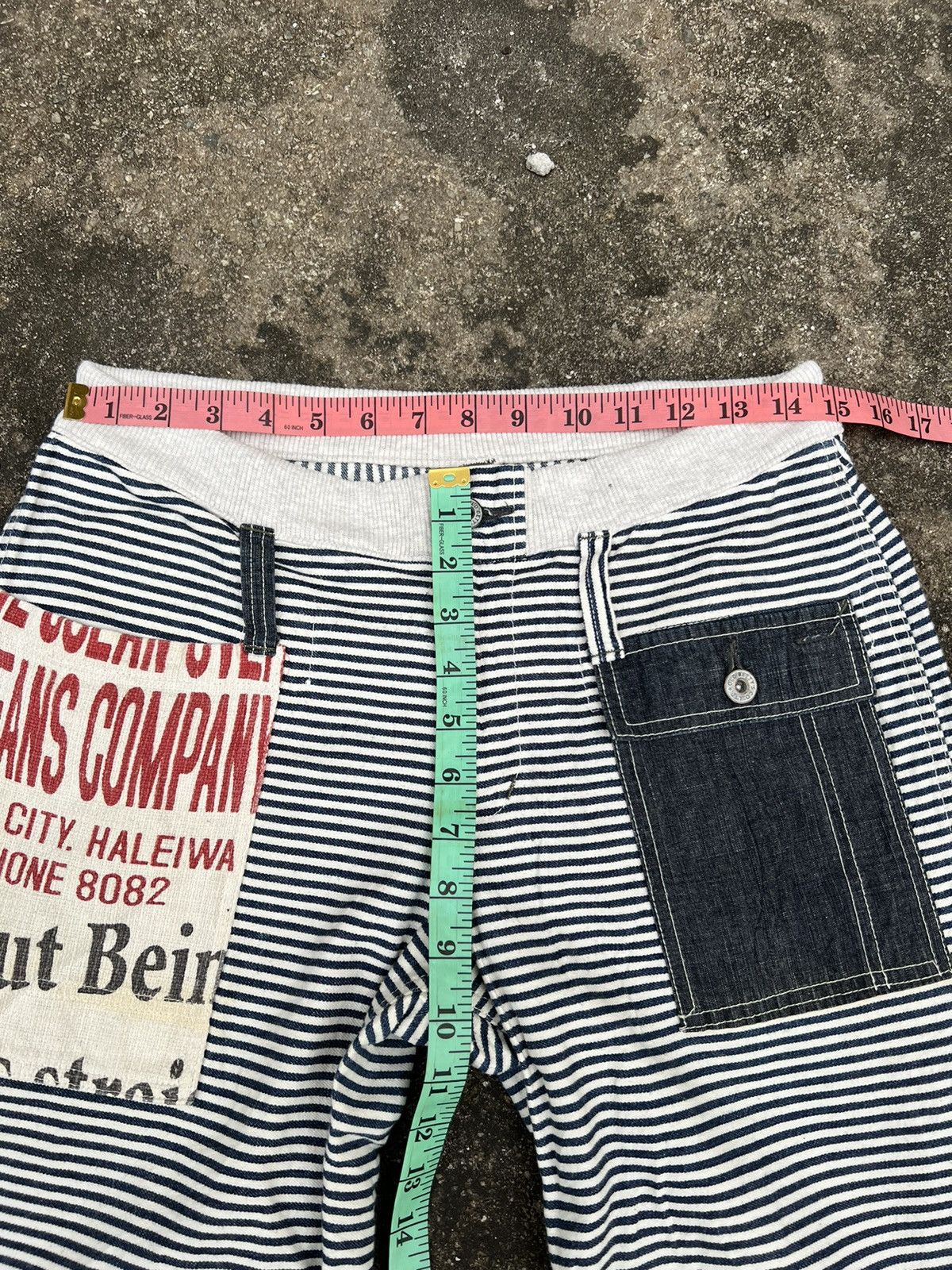 Japanese Brand OLD BETTY’S HICKORY STRIPE PANTS Size US 29 - 10 Thumbnail