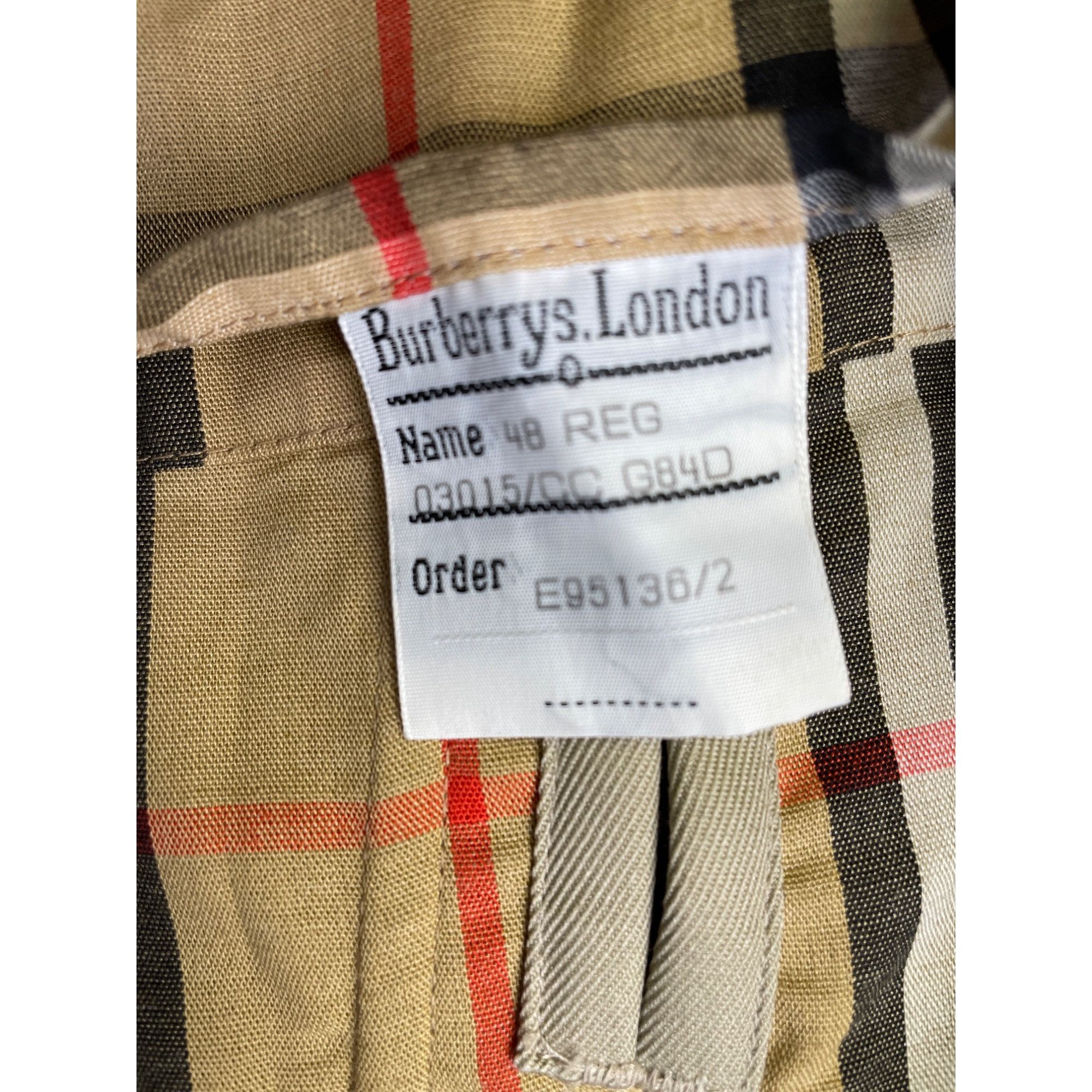 Burberry Burberrys Men's Tan Trench Coat 48 Reg SKU 6036 Size US M / EU 48-50 / 2 - 7 Thumbnail