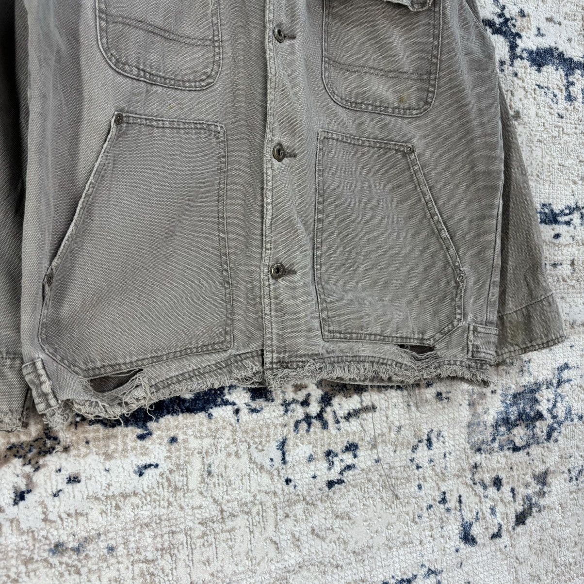 Columbia × Vintage Vintage Columbia Workwear Distressed Denim Jacket Size US M / EU 48-50 / 2 - 6 Thumbnail