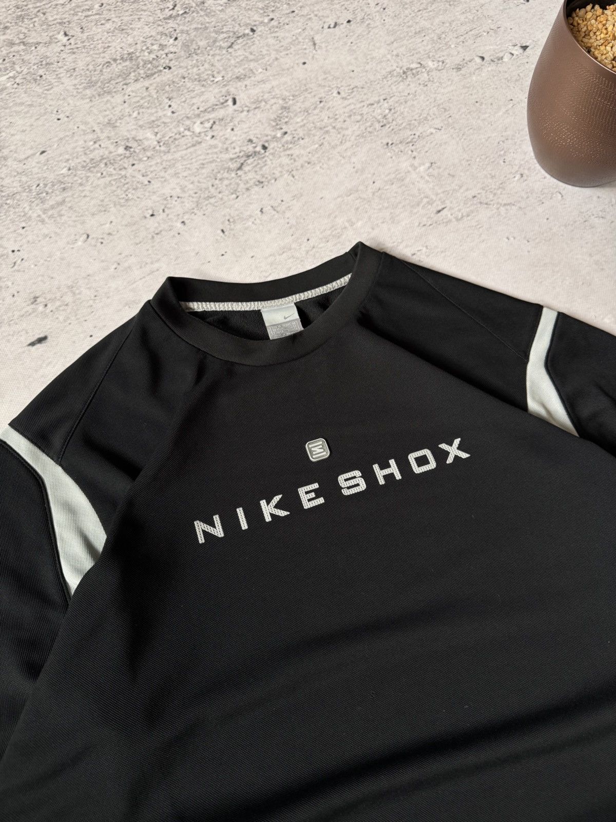 Nike × Vintage NIKE SHOX VINTAGE y2k OVERSIZE BAGGY SWEATSHIRT CENTER LOGO Size US XL / EU 56 / 4 - 3 Thumbnail
