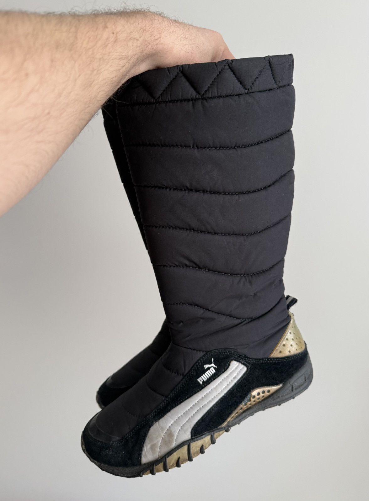 Puma Vintage Puma Speed Cat Black High Sneakers Boxing Motorcycle Size US 10 / IT 40 - 6 Thumbnail