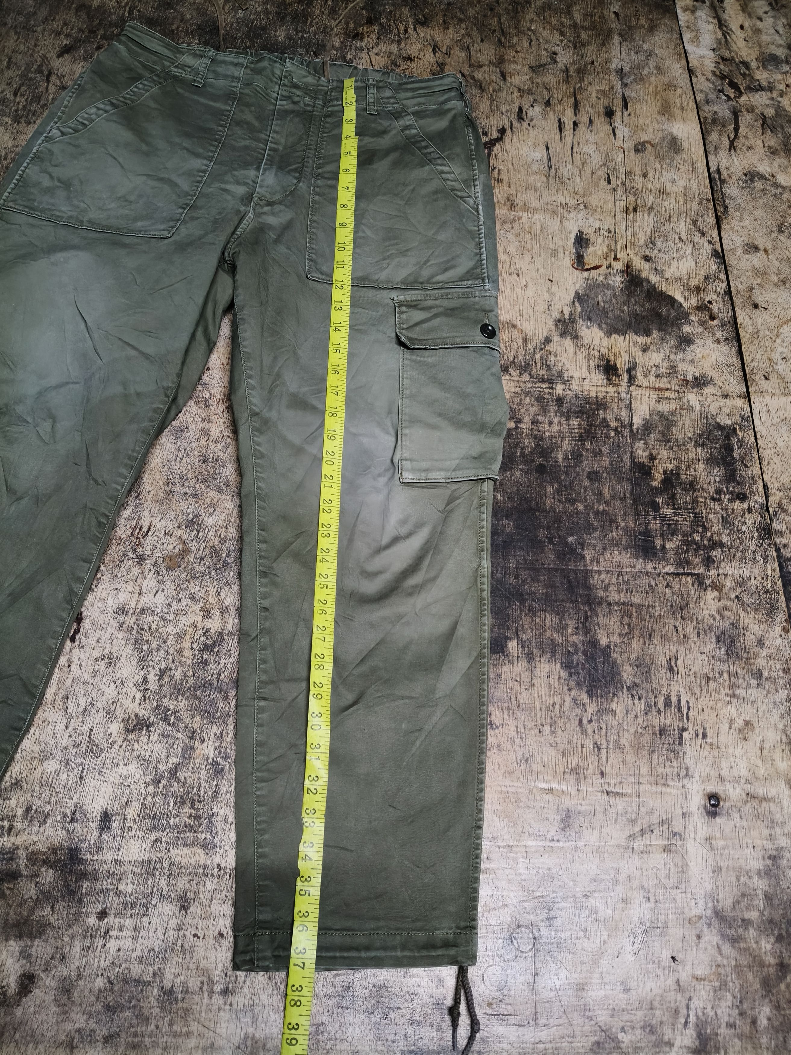 Beams Plus Vintage Beams Cargo Pants Sage De Cret Size US 33 - 10 Thumbnail