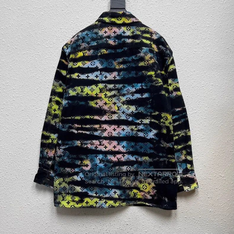 Louis Vuitton Louis Vuitton Tie-Dye Sunset Denim Jacket Size US S / EU 44-46 / 1 - 2 Thumbnail