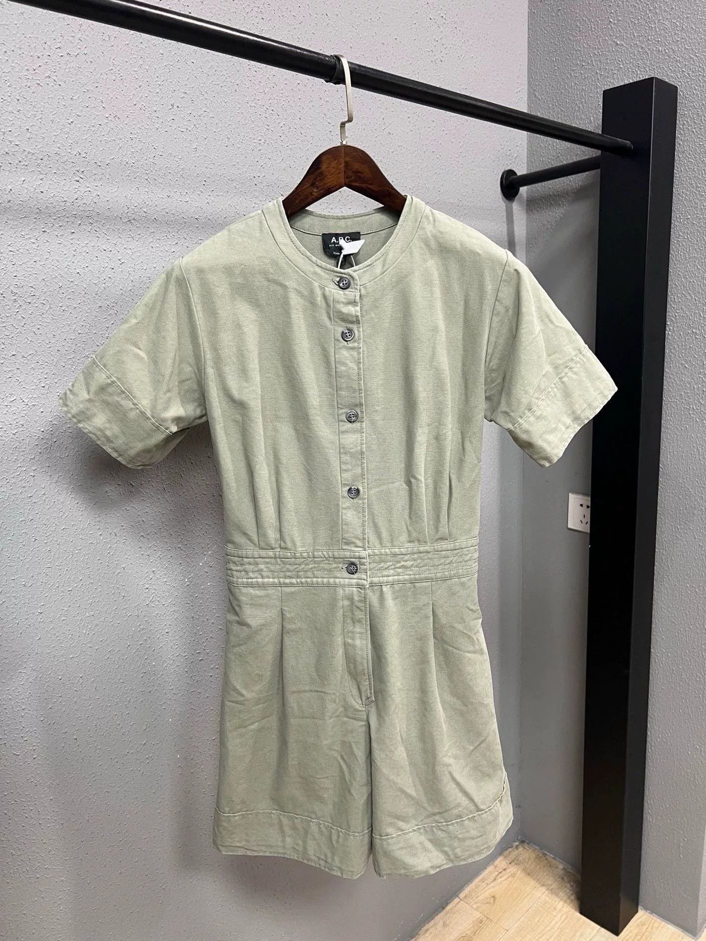 A.P.C. APC Jumpsuit Shirt Dress Size XXS / US 00 / IT 34 - 1 Thumbnail