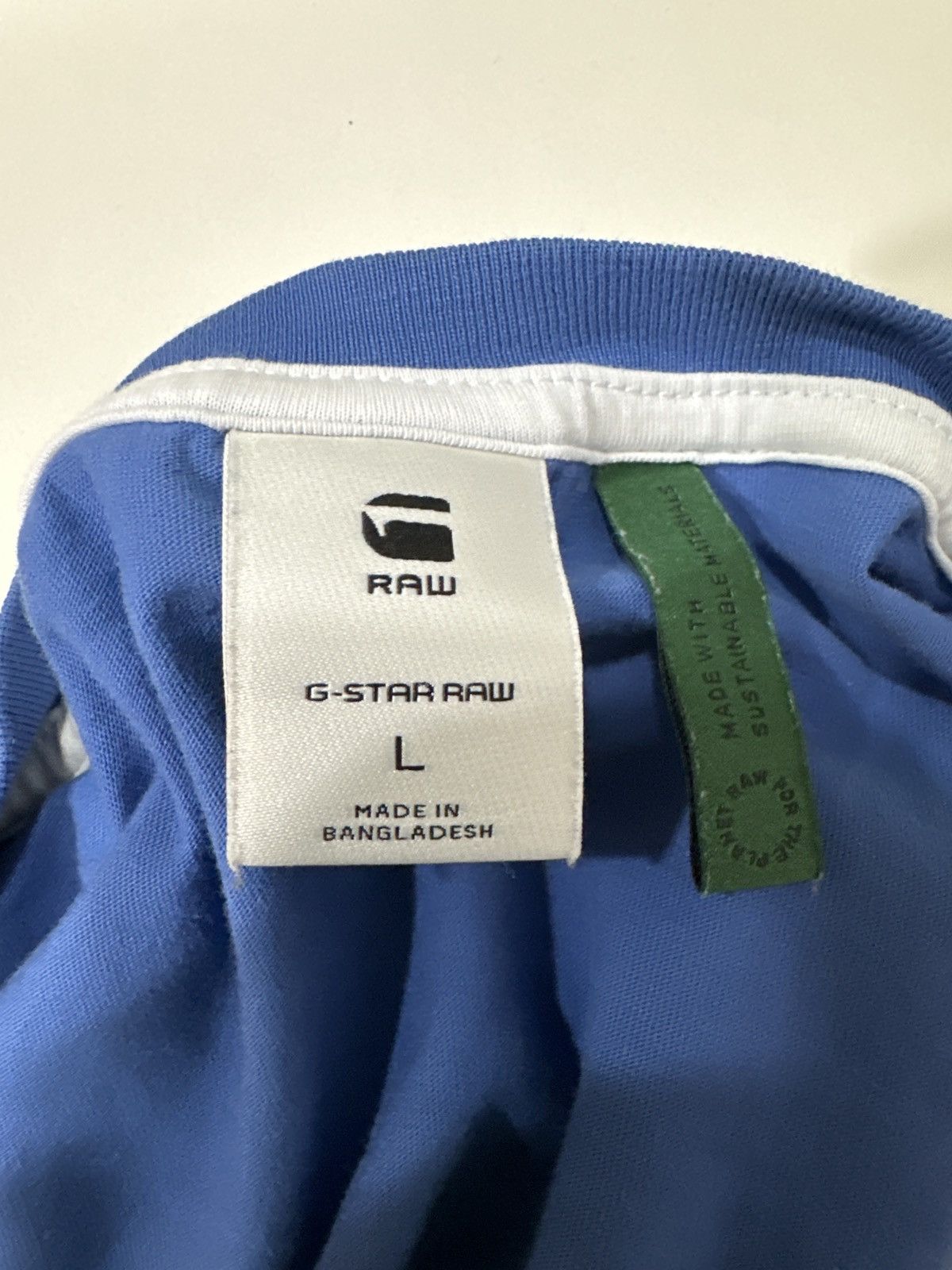 G-Star GStar Raw Graphic RAW Logo Tee Size US L / EU 52-54 / 3 - 3 Thumbnail