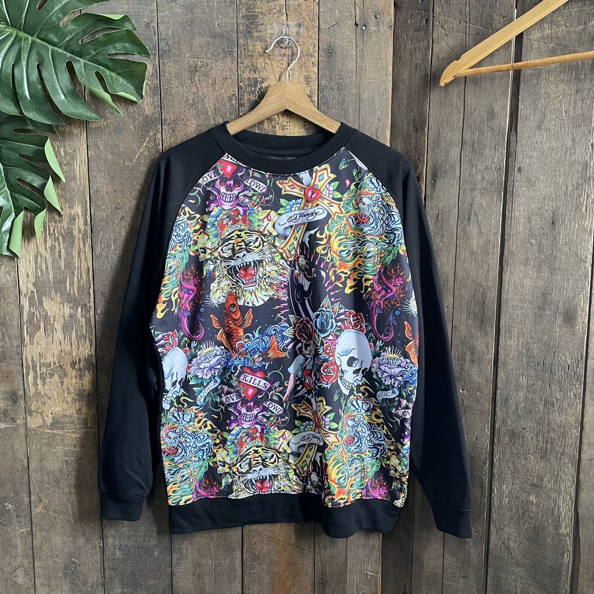 Ed Hardy Ed hardy Sweatshirt Size US XL / EU 56 / 4 - 1 Thumbnail