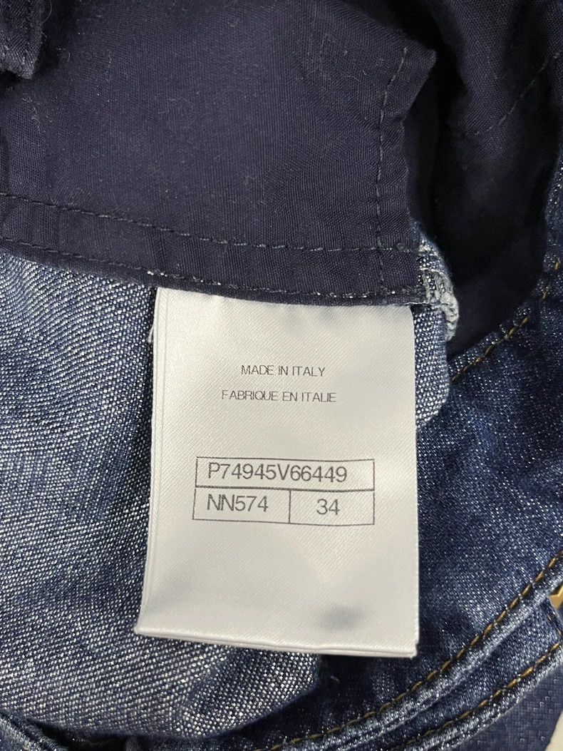 Chanel Chanel 23S blue wide-leg jeans Size 42" / US 20 - 5 Thumbnail