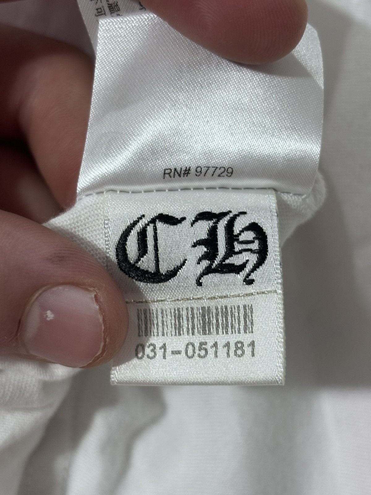 Chrome Hearts Chrome Hearts Miami Exclusive White Tee Size US S / EU 44-46 / 1 - 12 Thumbnail