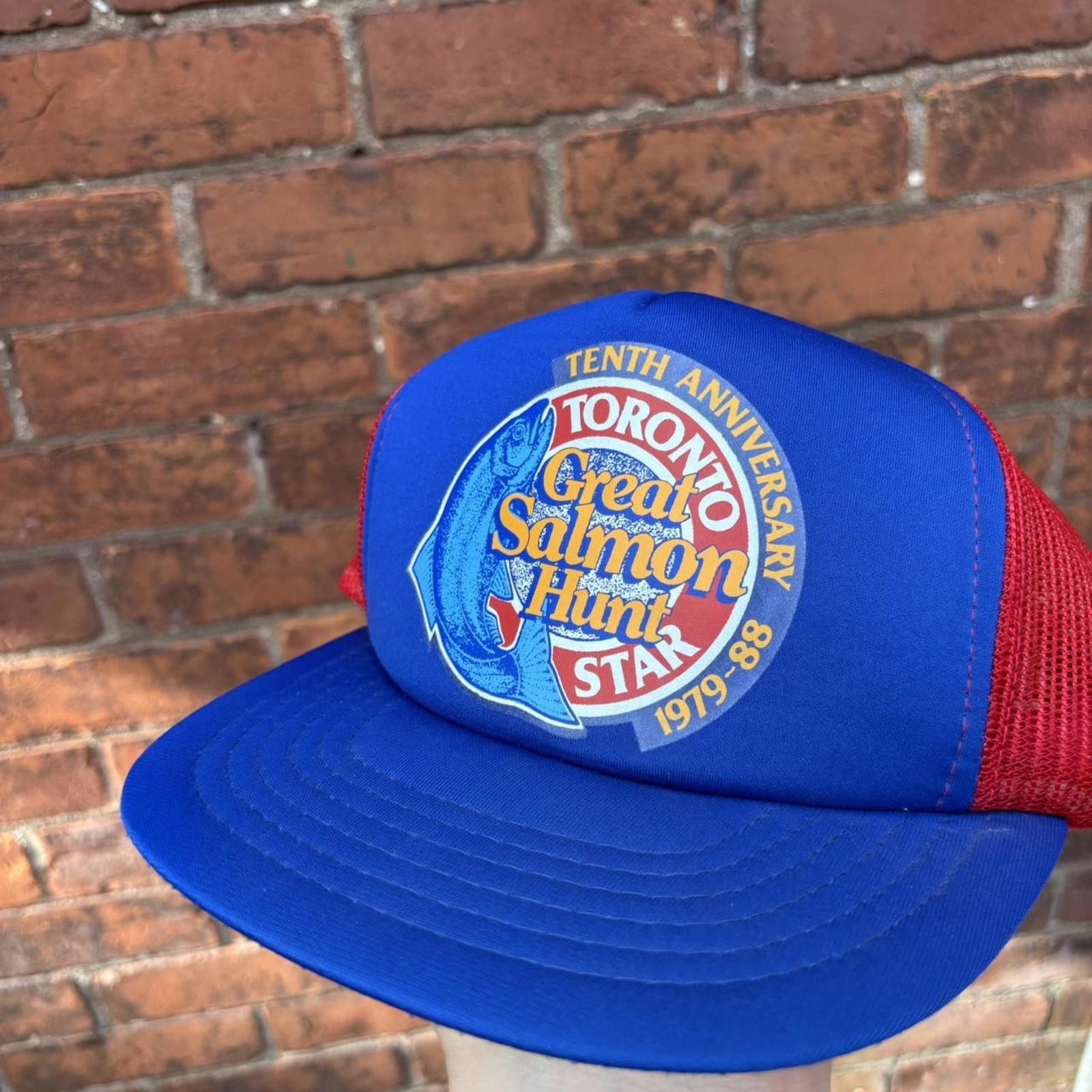 Other vintage toronto star great salmon hunt 10th trucker hat 80s Size ONE SIZE - 2 Thumbnail