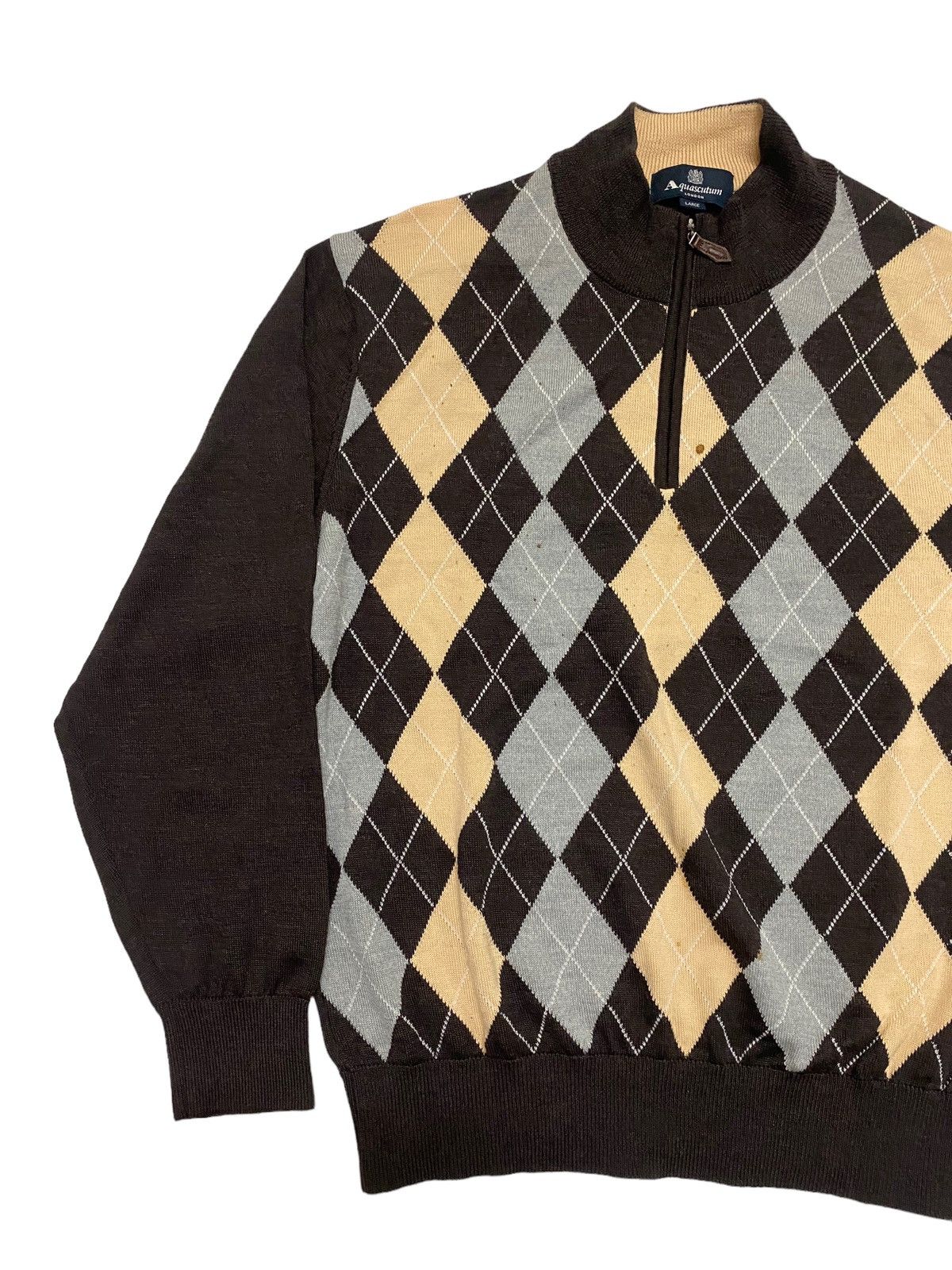 Aquascutum Vintage Aquascutum Knit Sweater Size US M / EU 48-50 / 2 - 1 Thumbnail