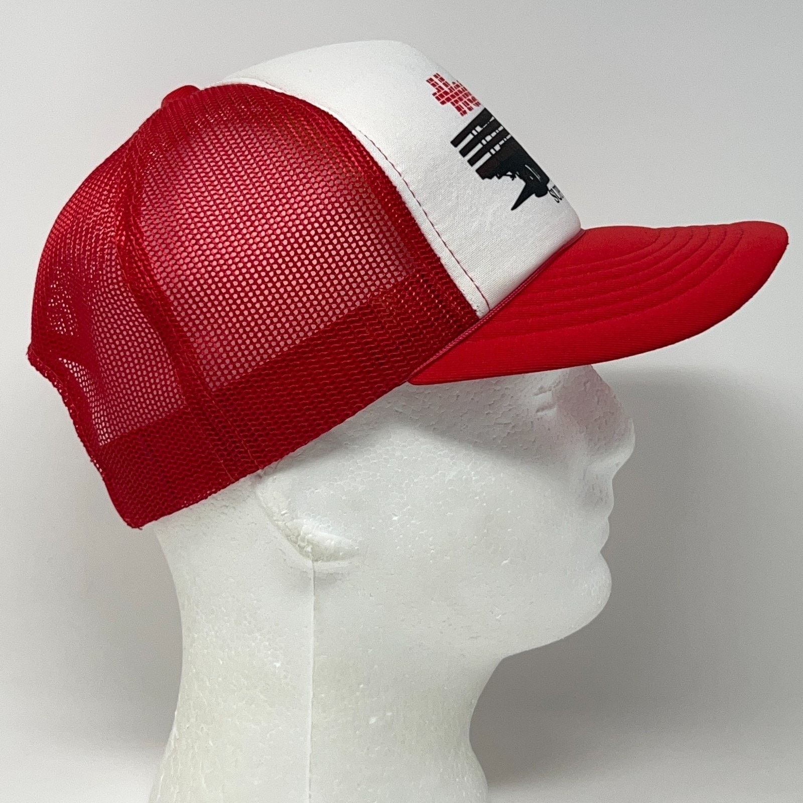 Vintage Vintage 80s Henris Supply Inc Trucker Hat Baseball Cap Red Size ONE SIZE - 7 Thumbnail