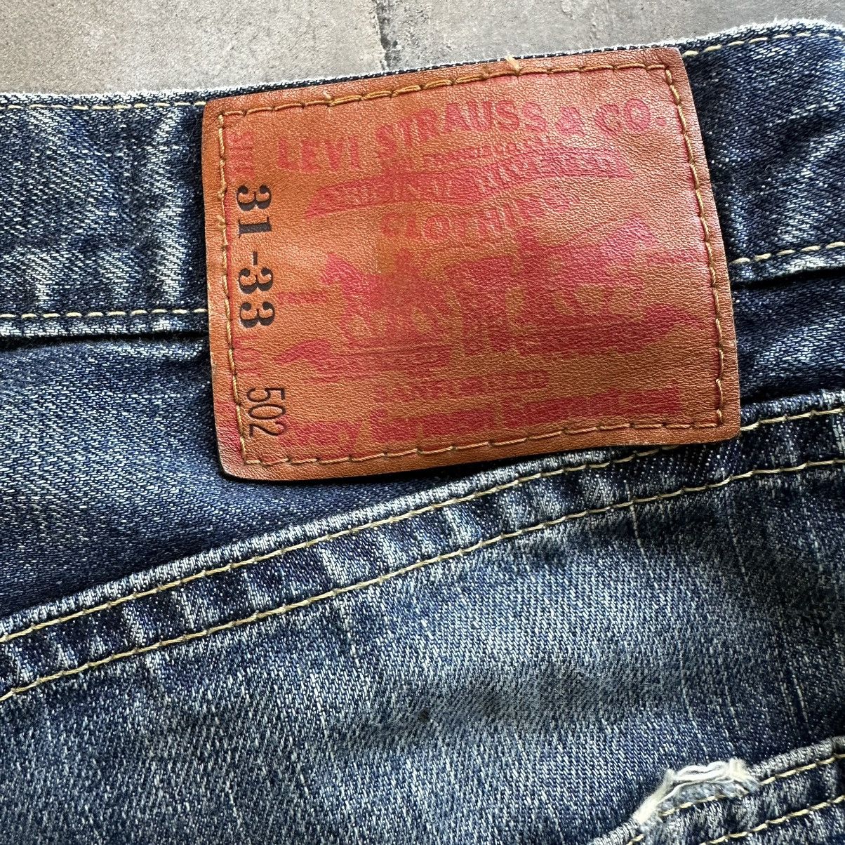 Japanese Brand W30🔥Vintage Levi’s 502 Distressed Faded Denim Sick Jean Pant Size US 30 / EU 46 - 15 Thumbnail
