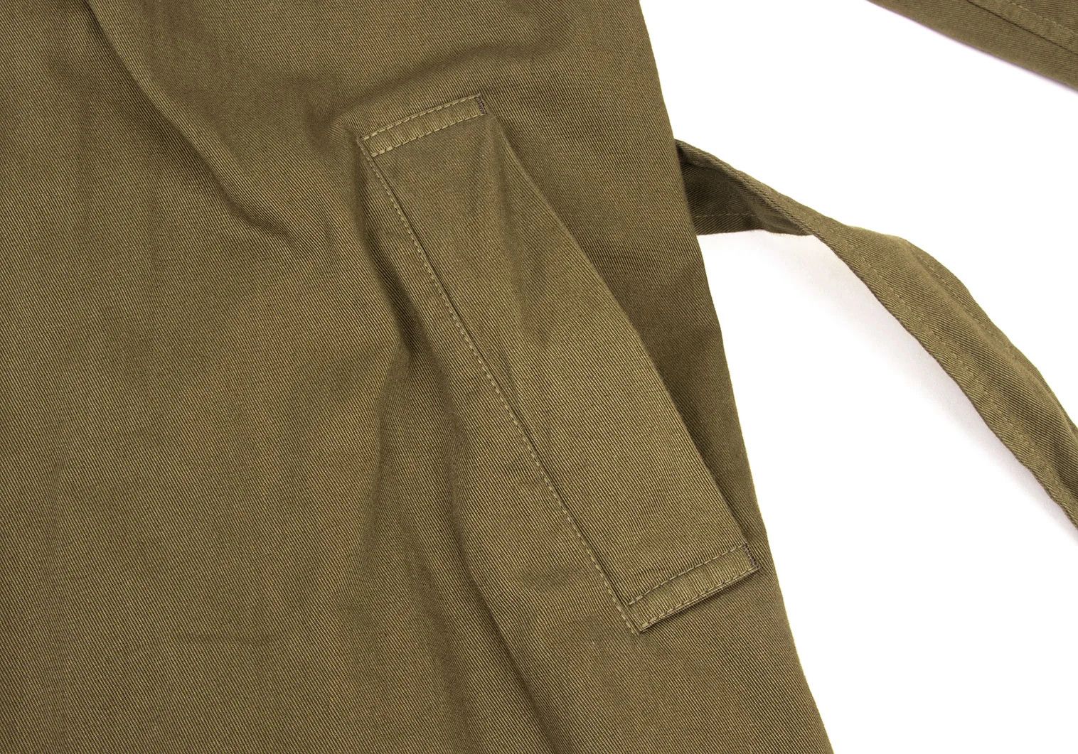 Yohji Yamamoto Yohji Yamamoto Hooded Coat in Khaki Size US M / EU 48-50 / 2 - 10 Thumbnail