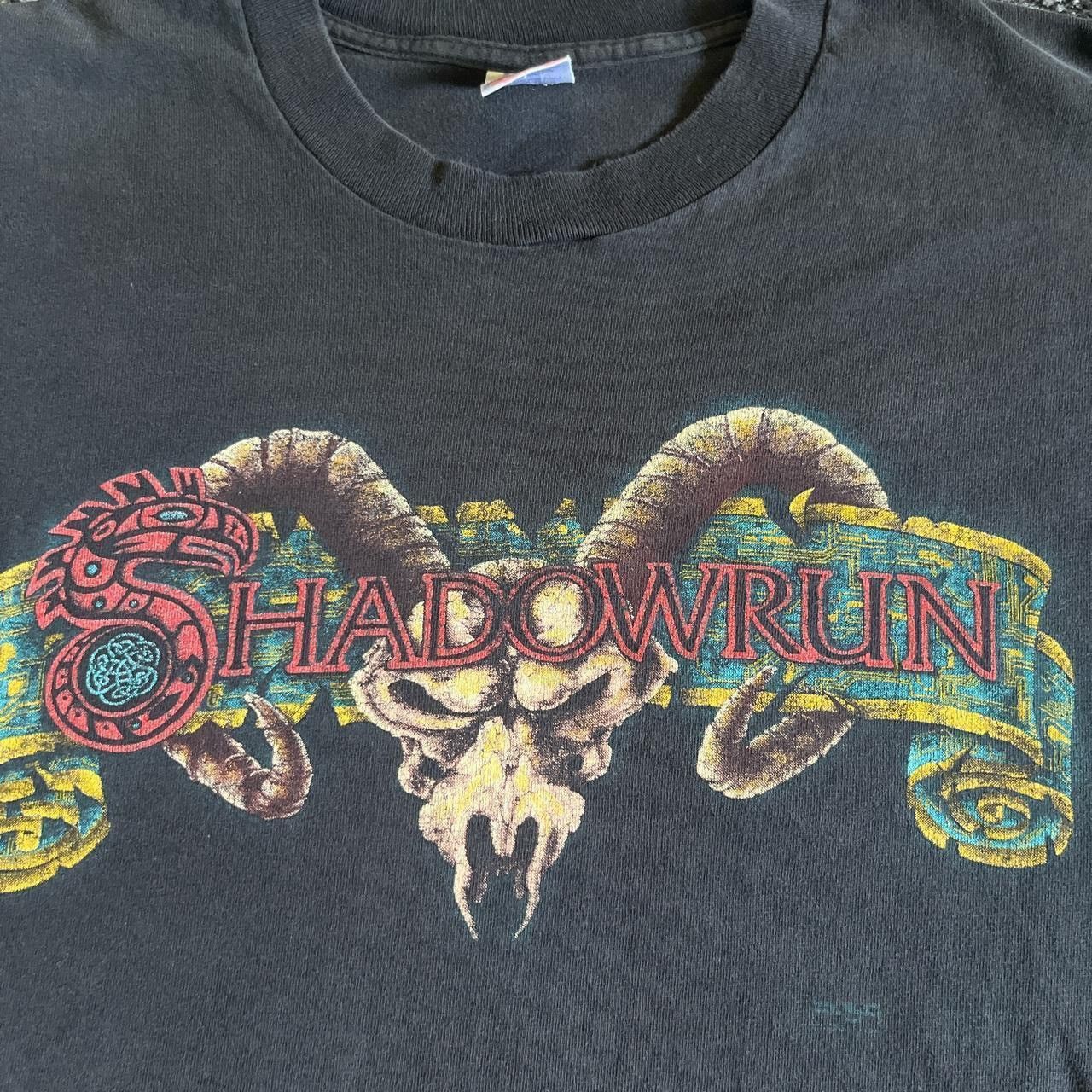 Fruit Of The Loom Shadowrun SNES 1993 vintage Promo t shirt Size US XL / EU 56 / 4 - 6 Thumbnail
