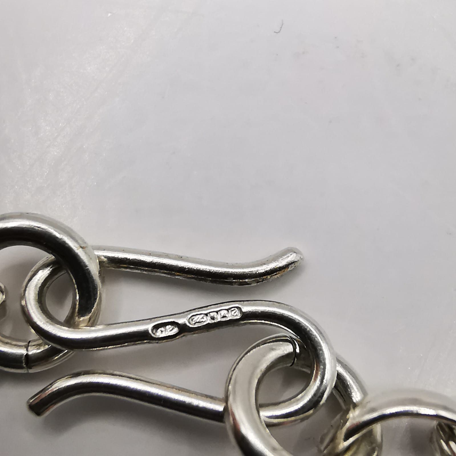 Sterling Silver Vintage Jewelry Chain,925 Sterling Silver,Signed 29,85g Size ONE SIZE - 7 Thumbnail