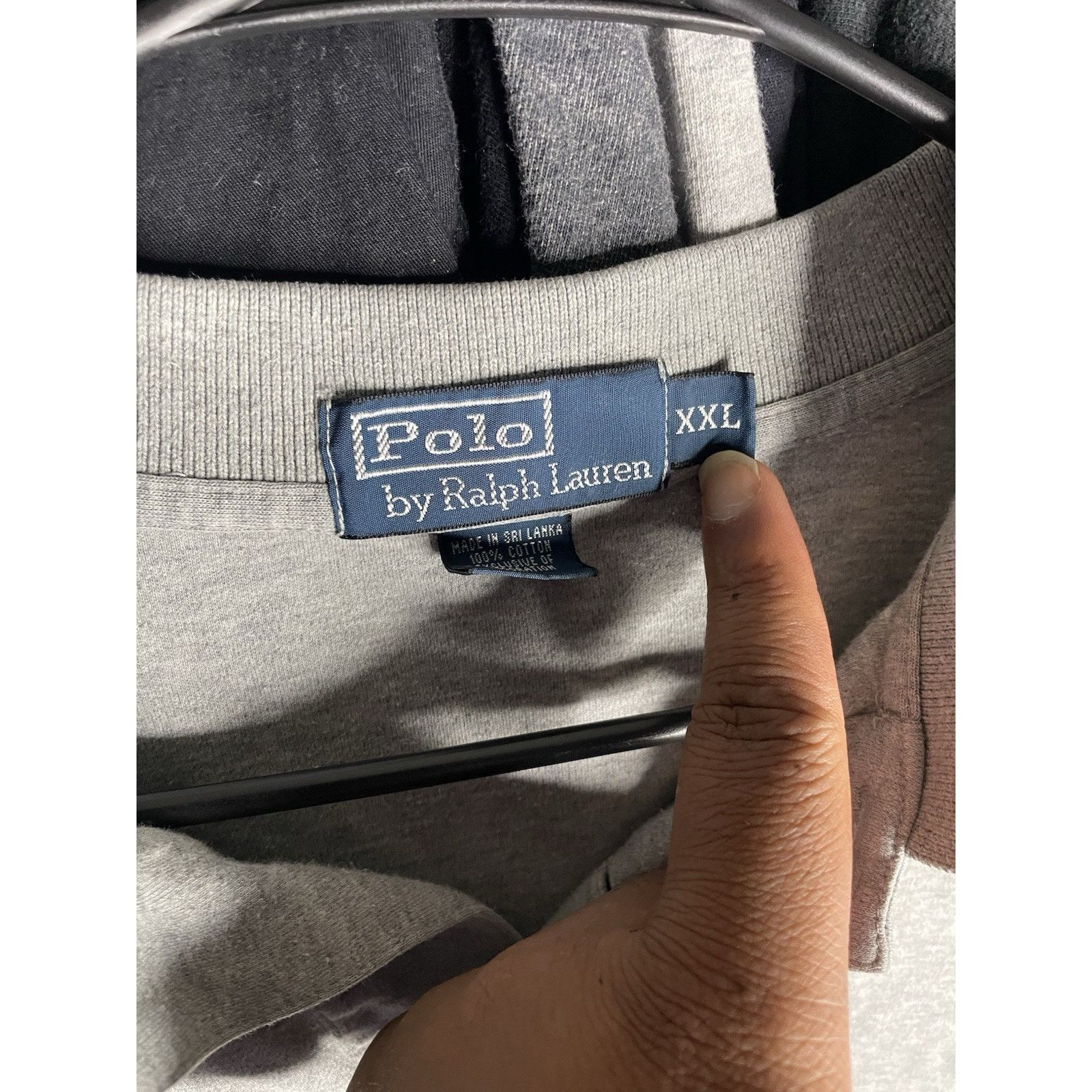 Ralph Lauren Size 2XL-Vtg Men’s Polo By Ralph Lauren Polo Shirt Grey Size US XXL / EU 58 / 5 - 3 Thumbnail