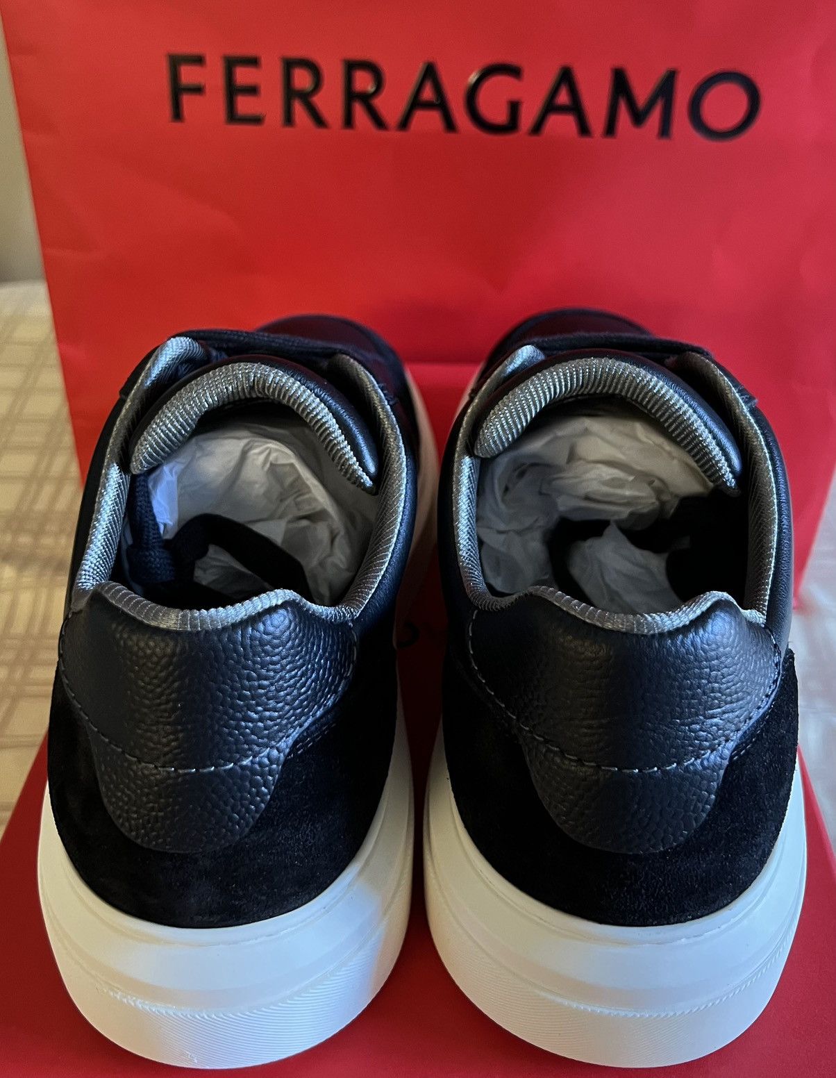 Salvatore Ferragamo Ferragamo Low top sneaker with Gancini Cassina Size US 7.5 / EU 40-41 - 7 Thumbnail