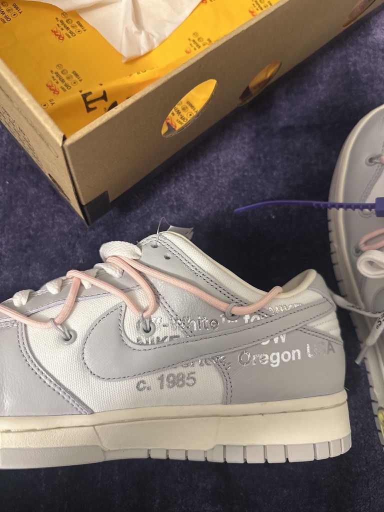 Nike × Off-White Nike x Off White Dunk low LOT 24 Size US 9 / EU 42 - 12 Thumbnail