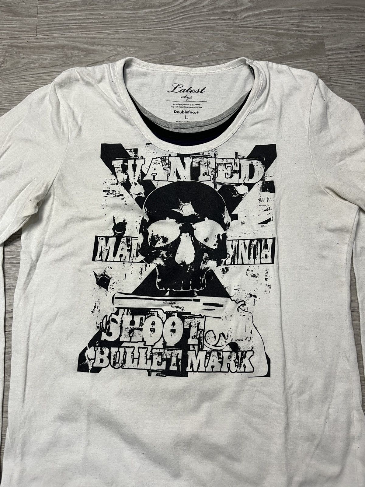 Hysteric Glamour Y2k double layer latest ifsixwasnine lgb style longsleeve Size US M / EU 48-50 / 2 - 2 Thumbnail