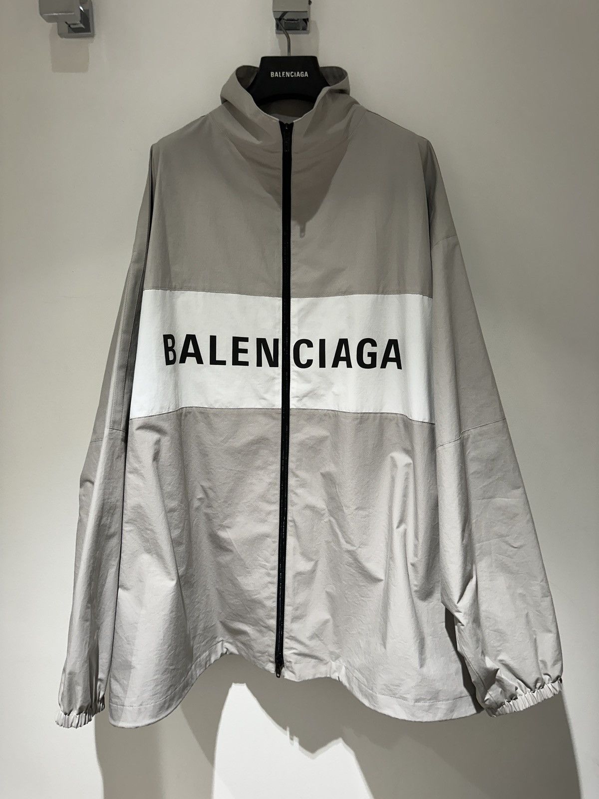 Balenciaga Balenciaga Neutral Zip-Up Jacket Size US S / EU 44-46 / 1 - 1 Thumbnail