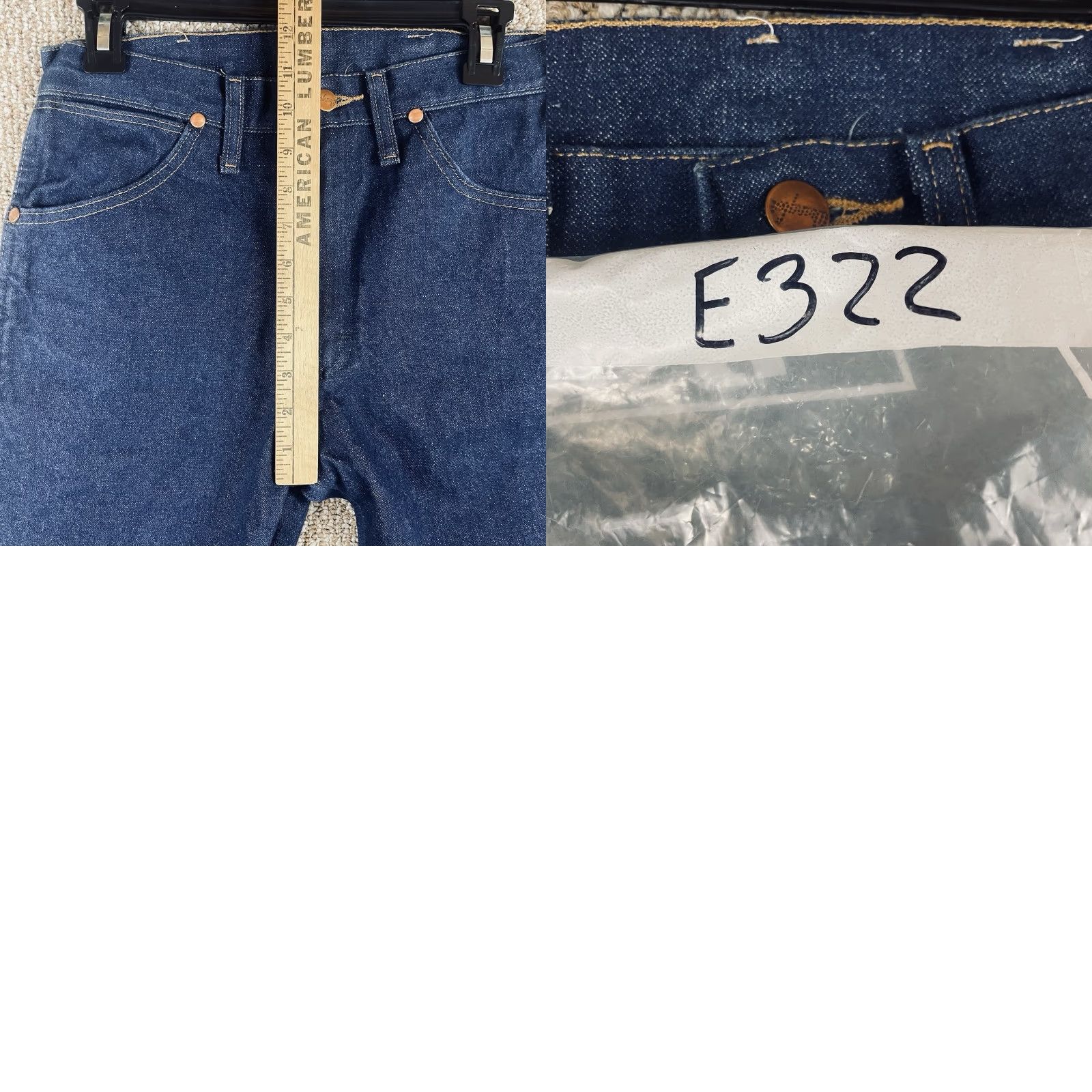 Wrangler VINTAGE Wrangler Jeans Mens 29x31 Blue Rodeo Cowboy Western Y2K E322 Jeans Size US 29 - 9 Thumbnail