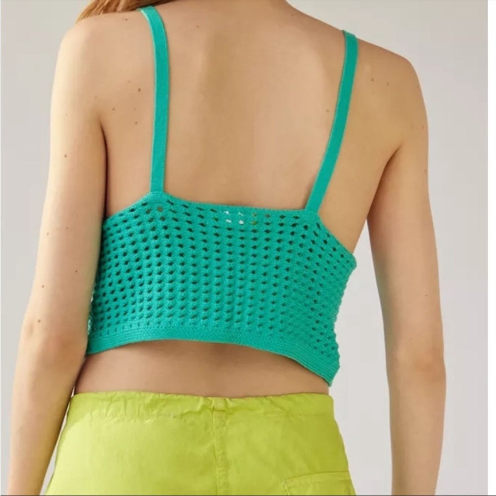 Urban Outfitters Urban Outfitters | Goldie teal open front sweater NWT L Size L / US 10 / IT 46 - 4 Thumbnail