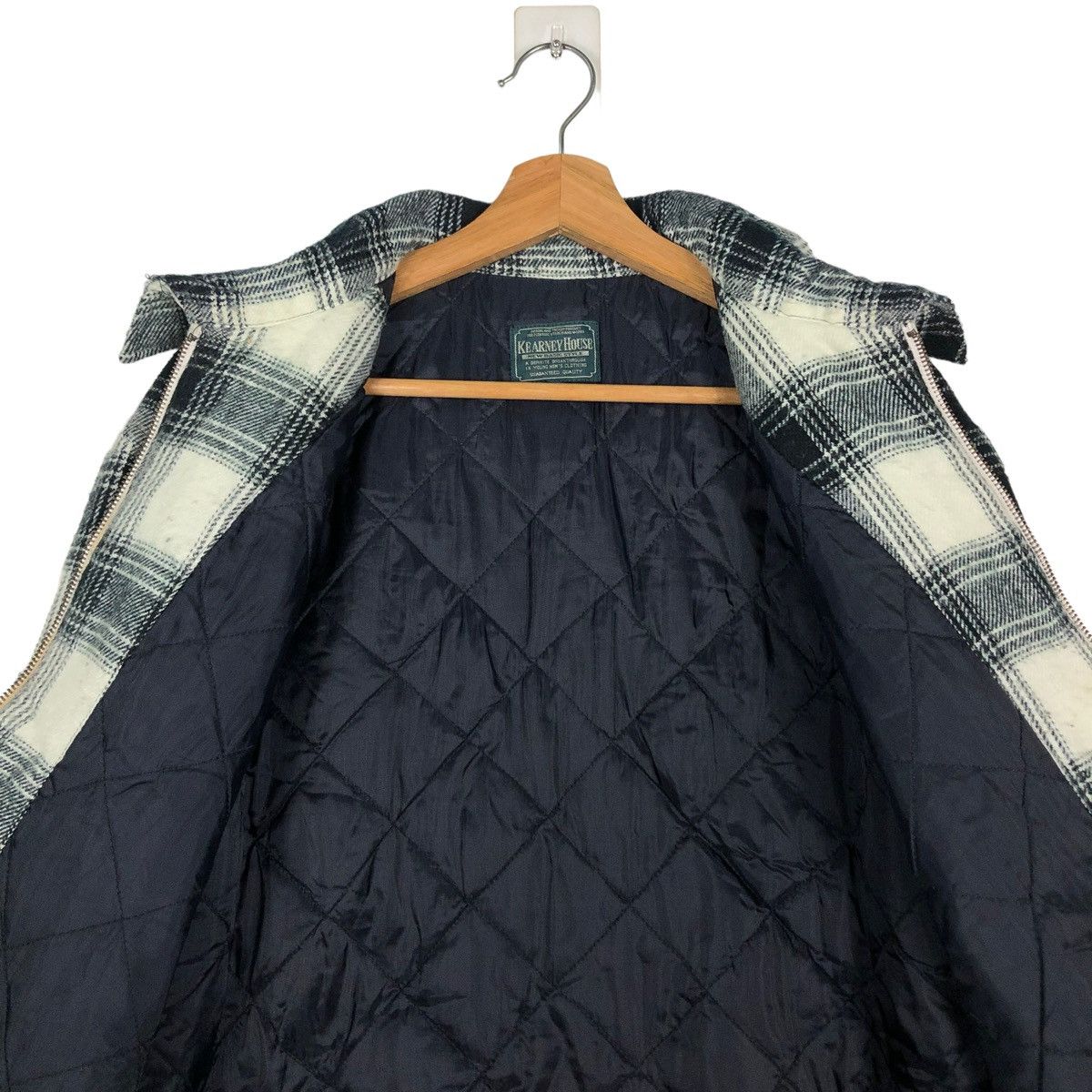 Flannel 🔥VINTAGE FLANNEL WOOL ZIPPER JACKET KEARNEY HOUSE JAPAN Size US M / EU 48-50 / 2 - 14 Thumbnail