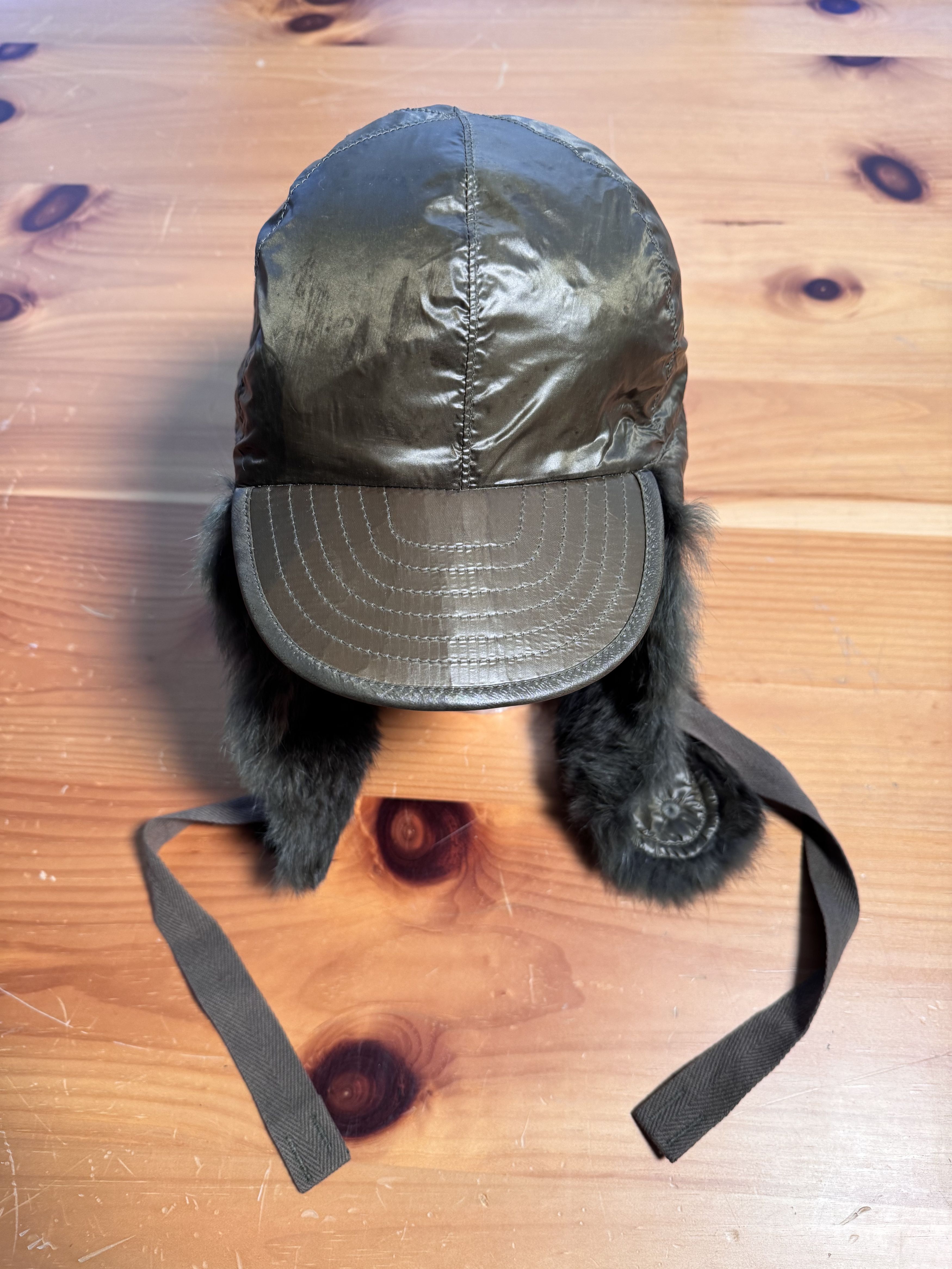 Takahiromiyashita The Soloist. Runway Takahiromiyashita The Soloist Ear flap brim fur hat Size ONE SIZE - 4 Thumbnail