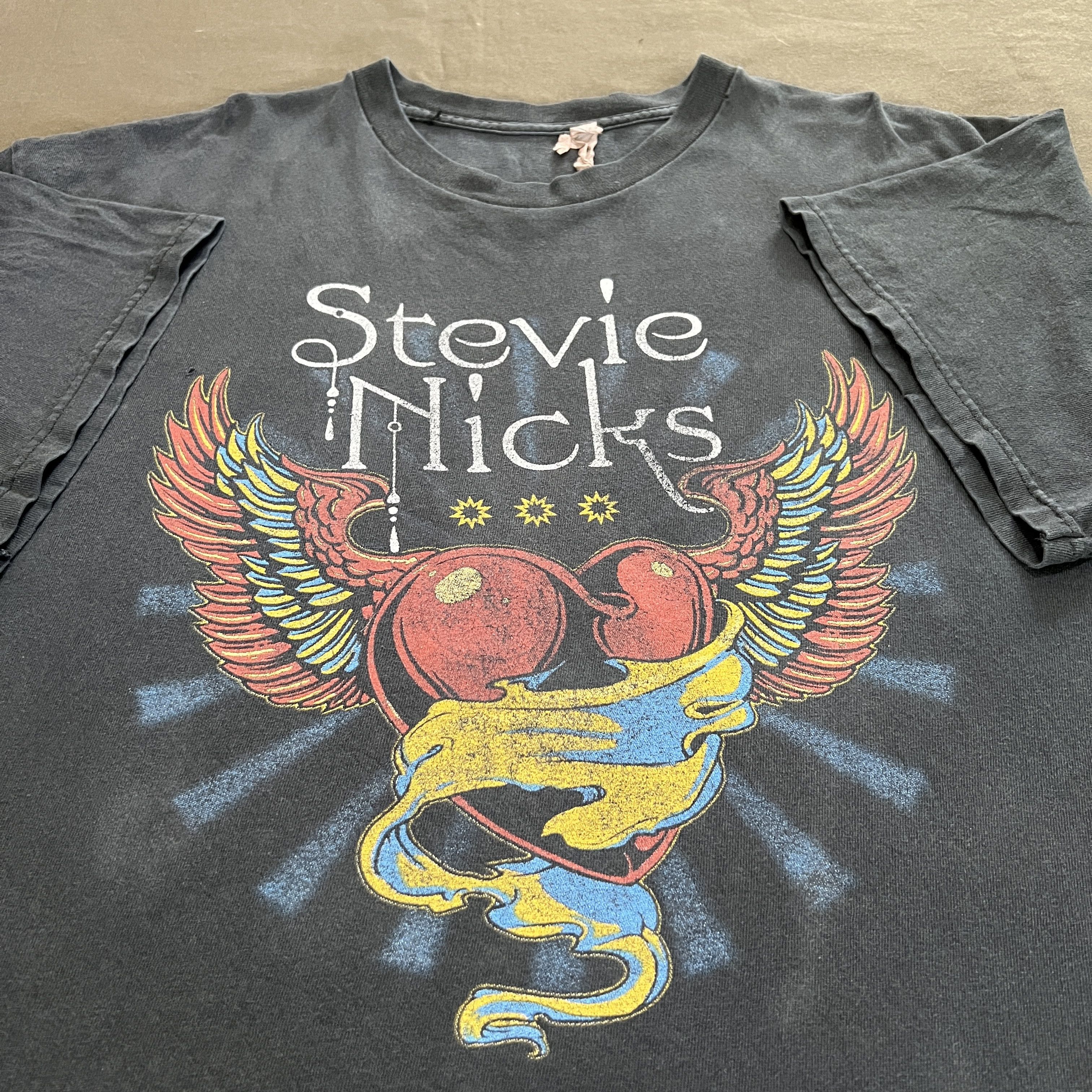 Band Tees × Rap Tees × Vintage Vintage Y2K Stevie Nicks Tour Promo Tee Faded Size US XL / EU 56 / 4 - 4 Thumbnail