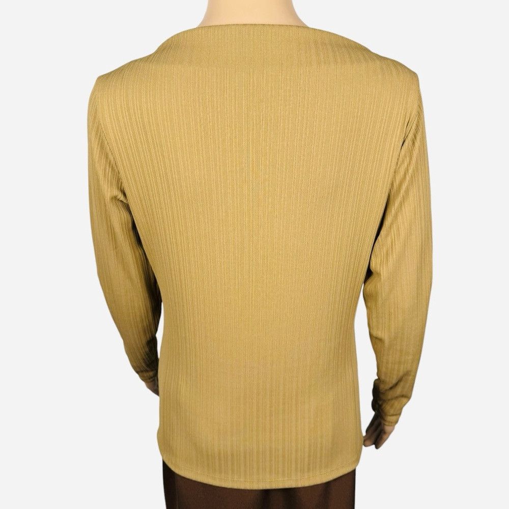 Banana Republic New Banana Republic Ribbed Straight Neck Whiskey Top Size M Size M / US 6-8 / IT 42-44 - 5 Thumbnail