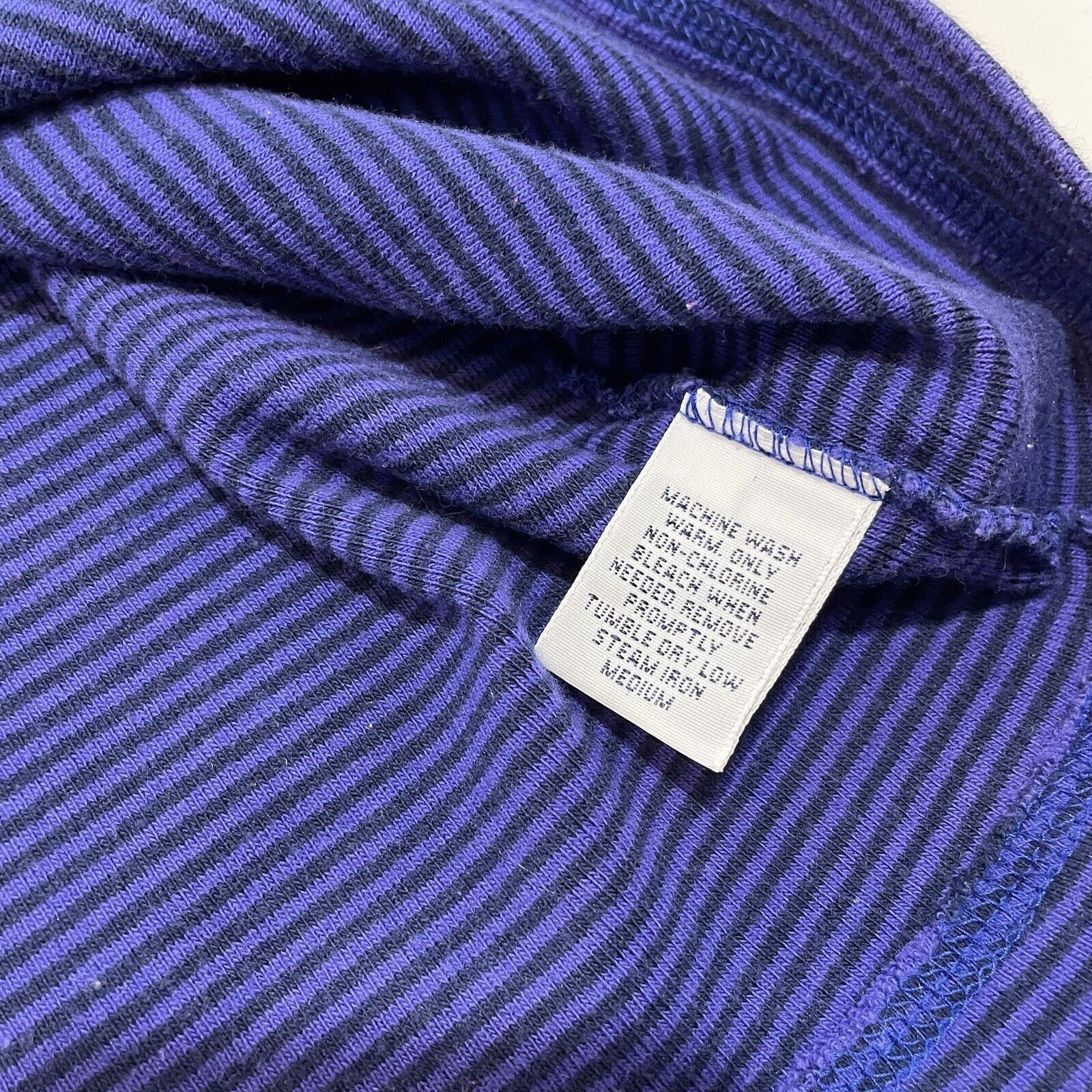 Polo Ralph Lauren VTG 90’s Ralph Lauren Polo Sport Men’s Purple Stripe Shirt M Size US M / EU 48-50 / 2 - 7 Thumbnail