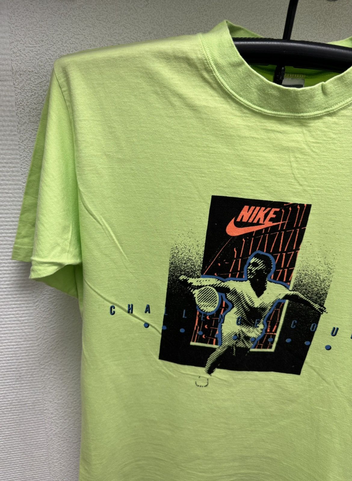 Nike Nike Court Challenger vintage rave t-shirt M sz Size US M / EU 48-50 / 2 - 4 Thumbnail