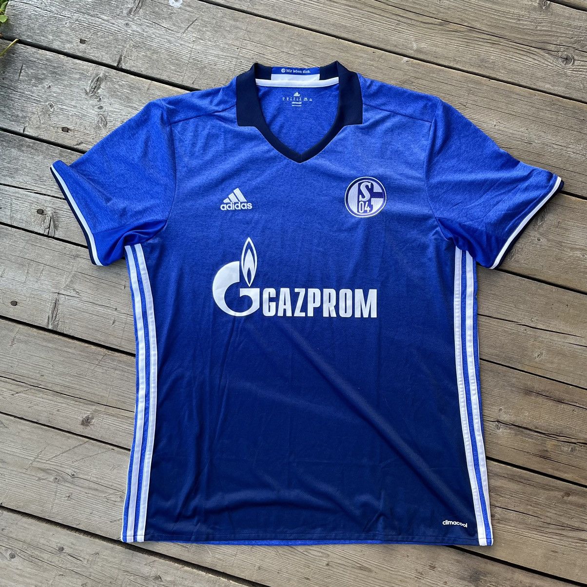 Adidas SCHALKE 04 HOME KIT 2017/2018 Size US XL / EU 56 / 4 - 1 Thumbnail