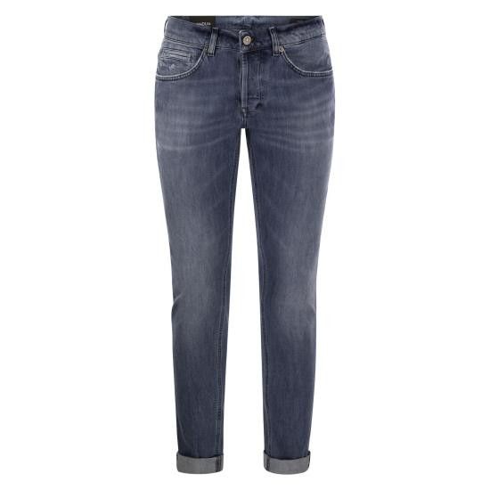 Dondup DONDUP Men Straight Pants UP232 DS0257U GV6B DU BLUE Size US 30 / EU 46 - 1 Thumbnail