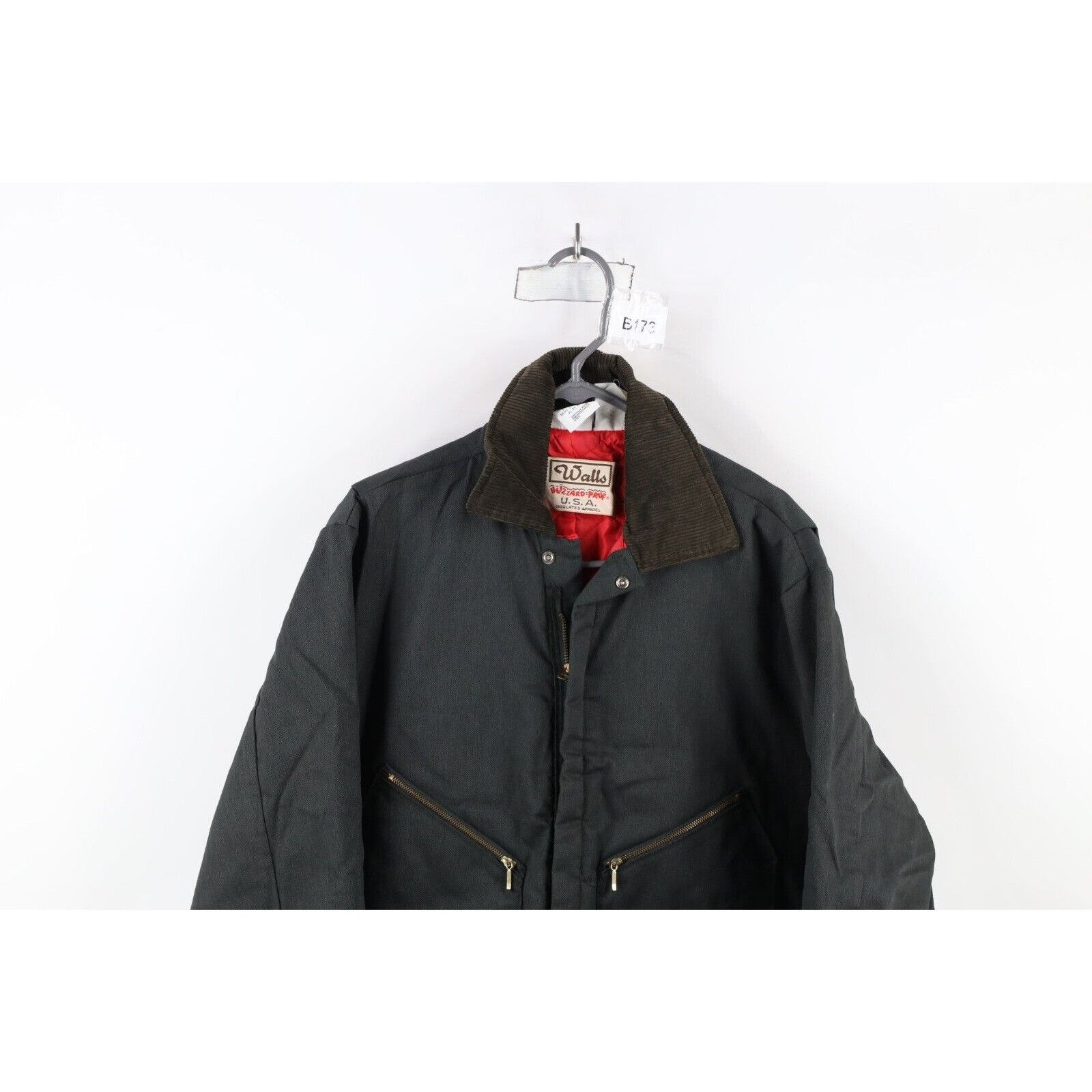 Vintage × Walls Vintage 90s Walls Blizzard Pruf Faded Quilted Coveralls Size US L / EU 52-54 / 3 - 2 Thumbnail