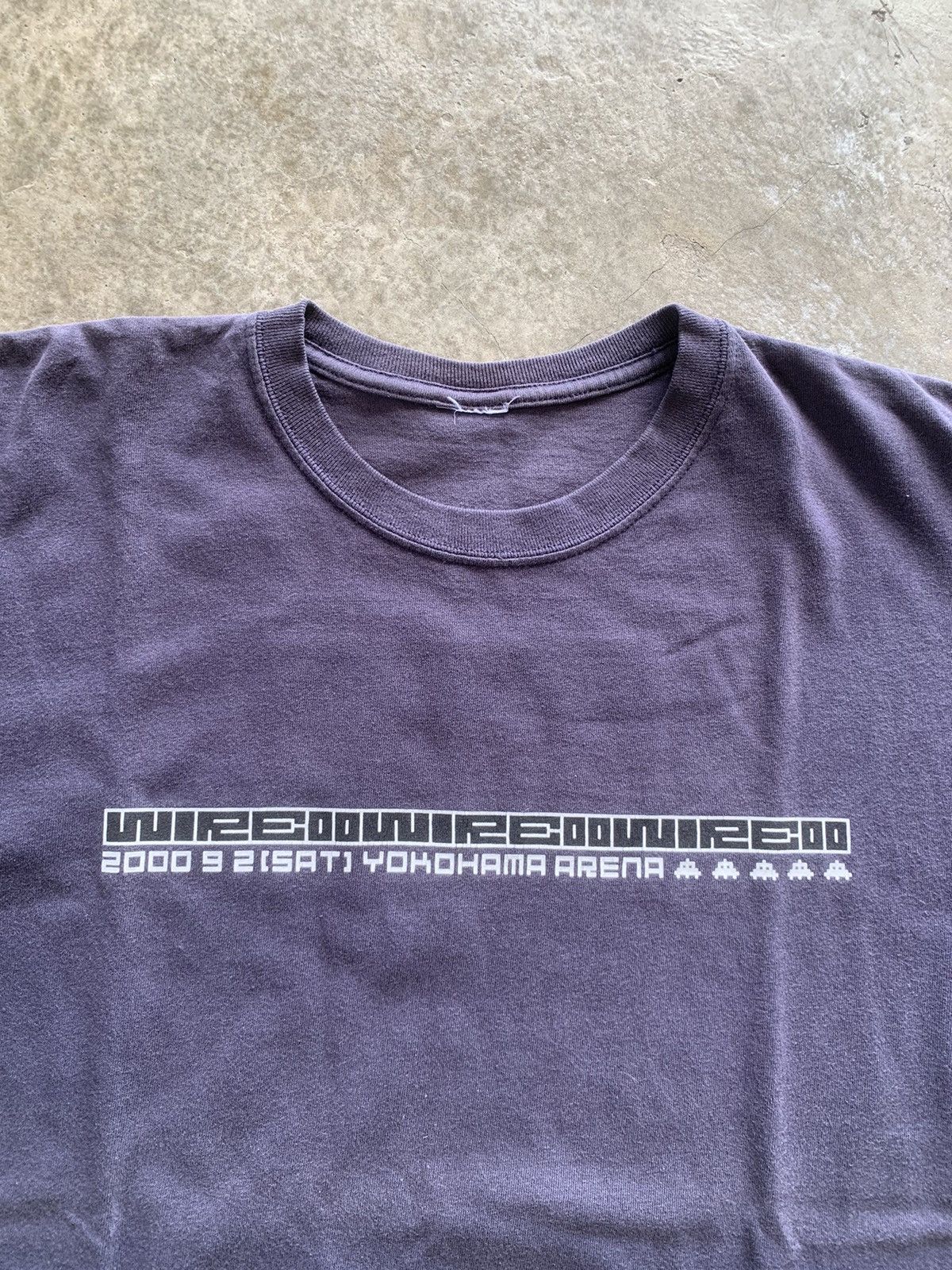 Band Tees × Vintage Wire 00’s yokohama arena japanese techno vintage shirt Size US L / EU 52-54 / 3 - 2 Thumbnail