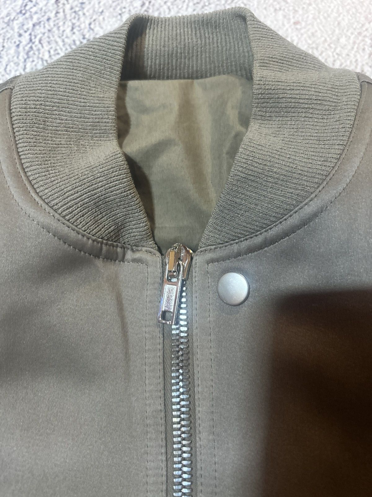 Rick Owens Rick Owens Bomber Jacket Glitter Mainline Down Filled Size US S / EU 44-46 / 1 - 6 Thumbnail