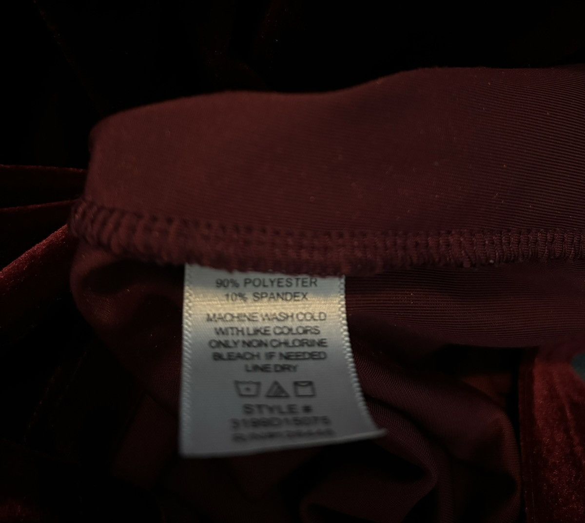 DNA × Designer × Other Dna Couture Women’s Red Velvet Strapless Dress Hugs Body Size M / US 6-8 / IT 42-44 - 5 Thumbnail