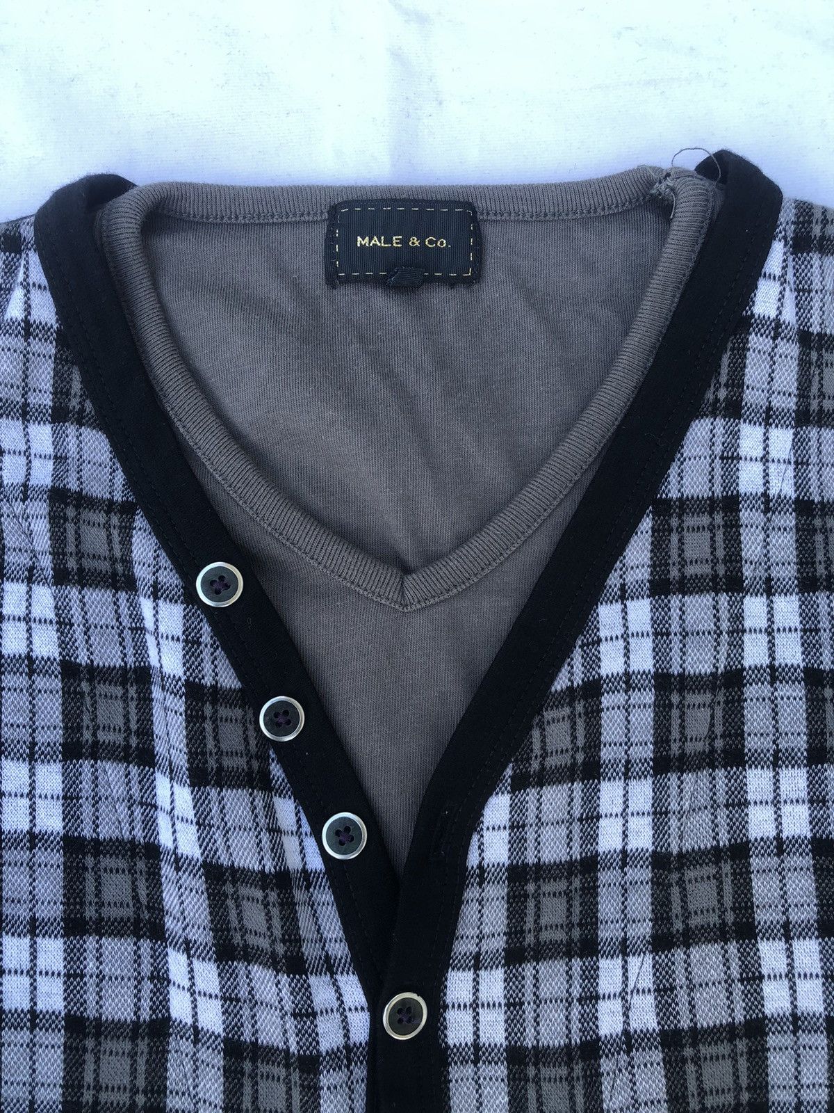 Beauty Beast × Japanese Brand × KMRii DOUBLE LAYER STUDDED MALE & CO IFSIXWASNINE STYLE Size US M / EU 48-50 / 2 - 7 Thumbnail