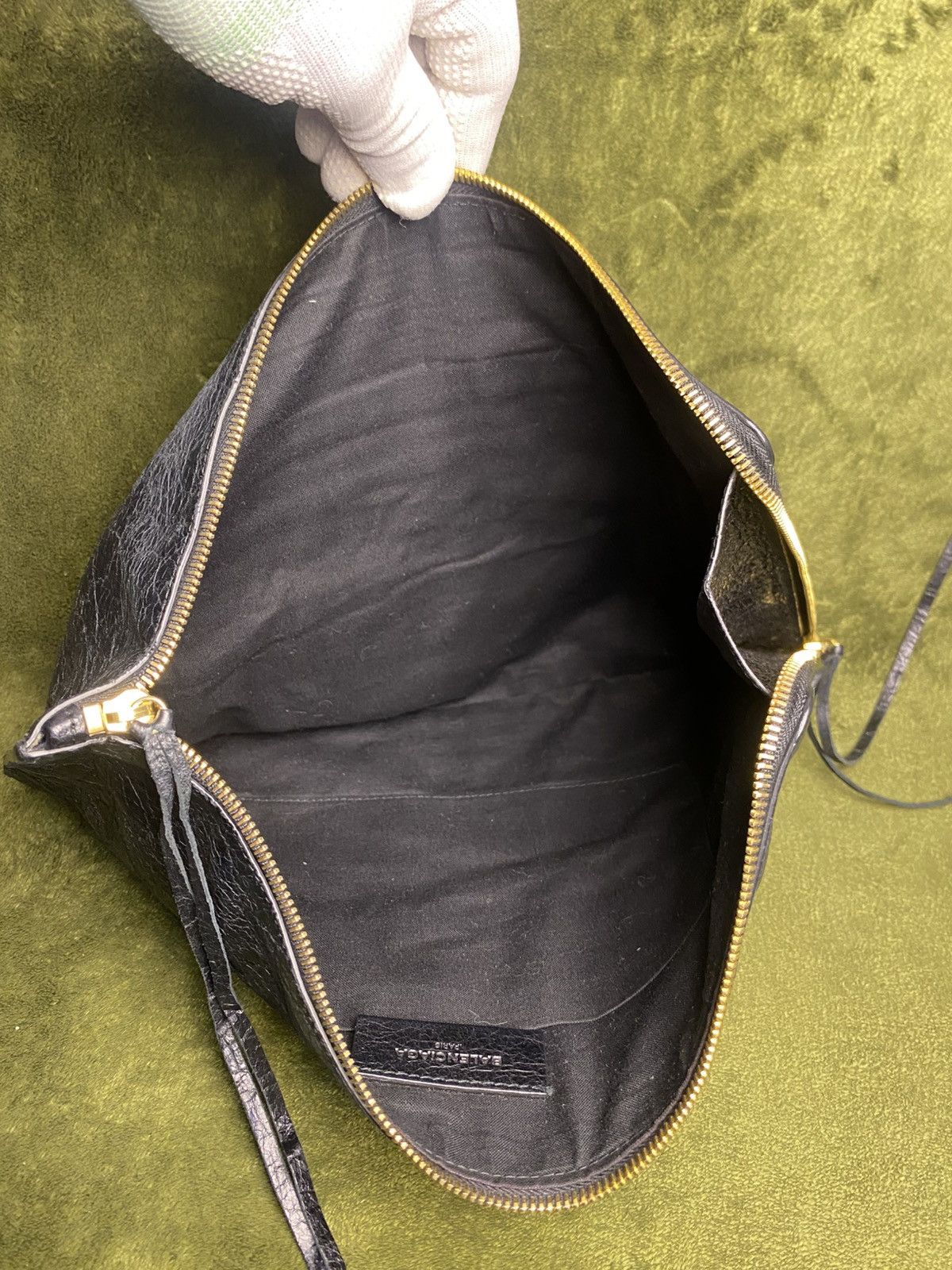 Balenciaga Balenciaga black leather clutch bag Size ONE SIZE - 10 Thumbnail