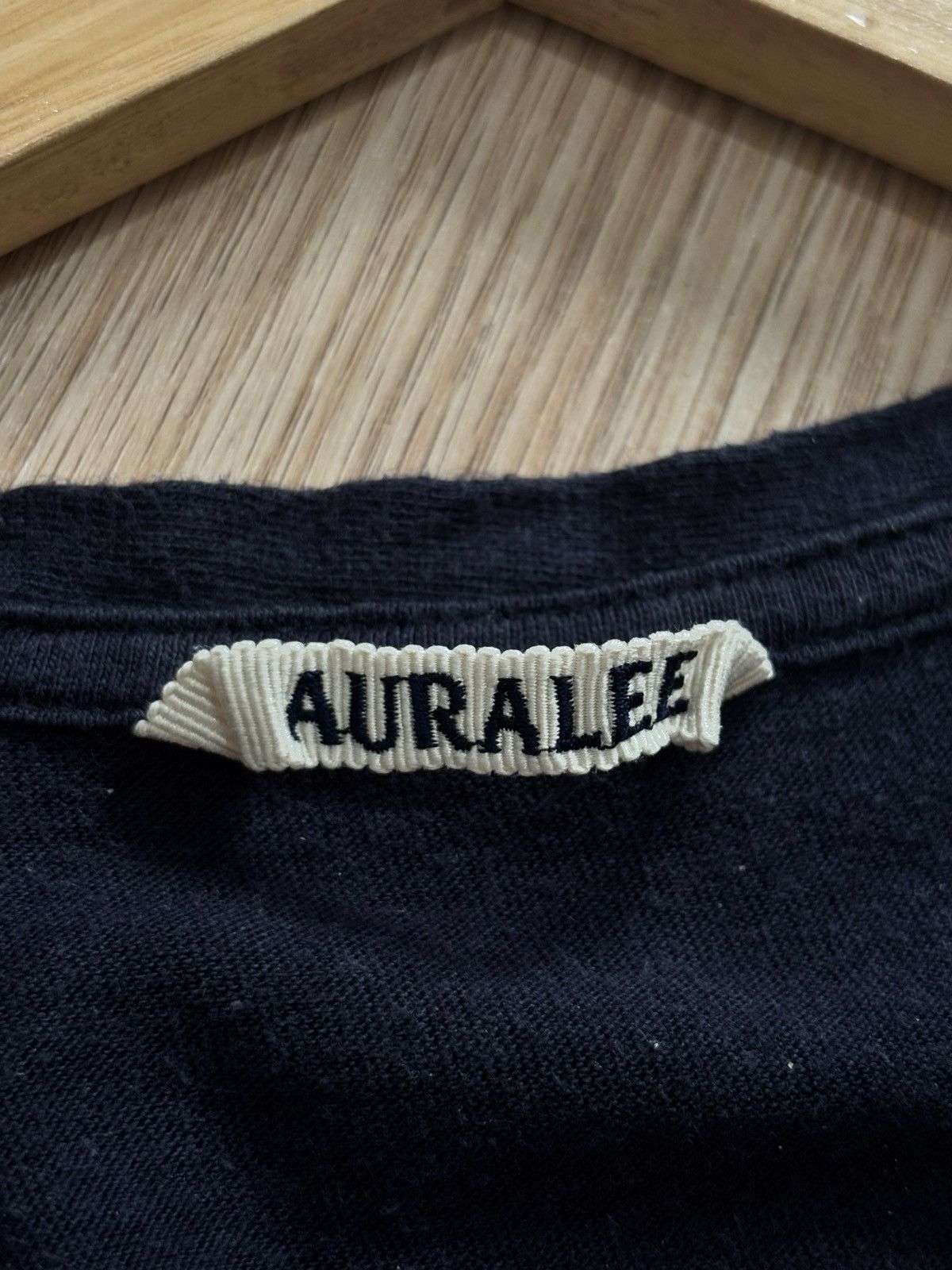 Auralee Auralee Japanese Brand V-neck Tee Size US S / EU 44-46 / 1 - 3 Thumbnail