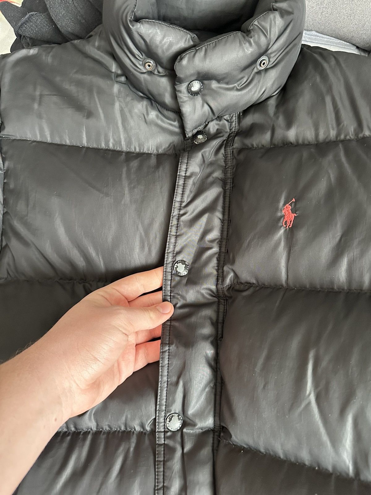 Polo Ralph Lauren Polo Ralph Lauren Vintage Black Puffer Down Jacket hype y2k Size US S / EU 44-46 / 1 - 7 Thumbnail
