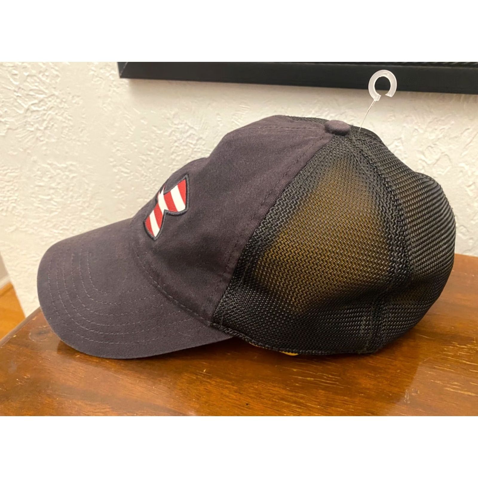Under Armour Under Armour Hat Mens Adjustable Snapback Red White And Blue Flag Color Hats Size ONE SIZE - 2 Thumbnail