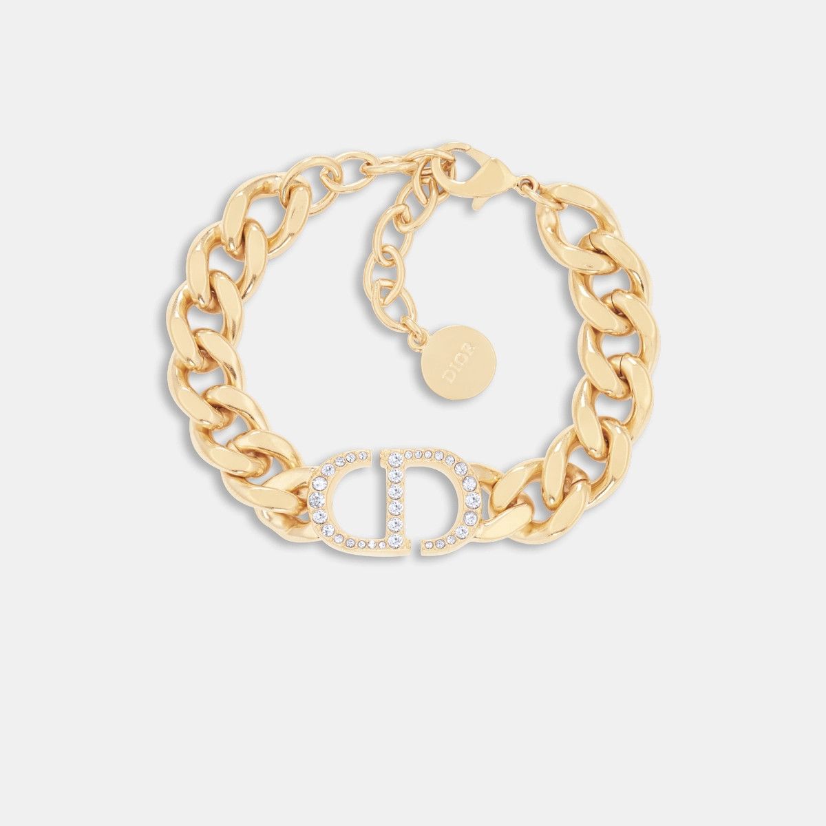 Dior o1bcso1str0126 Size: OS/30 Montaigne Bracelet in Golden Size ONE SIZE - 1 Thumbnail