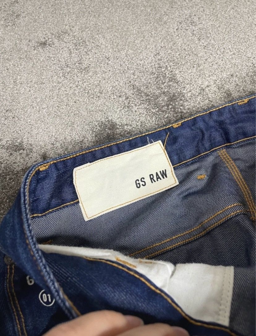 G-Star G-Star Raw Ranch 5620 3D Tareped Jeans Dark Indigo Denim Size US 34 / EU 50 - 9 Thumbnail