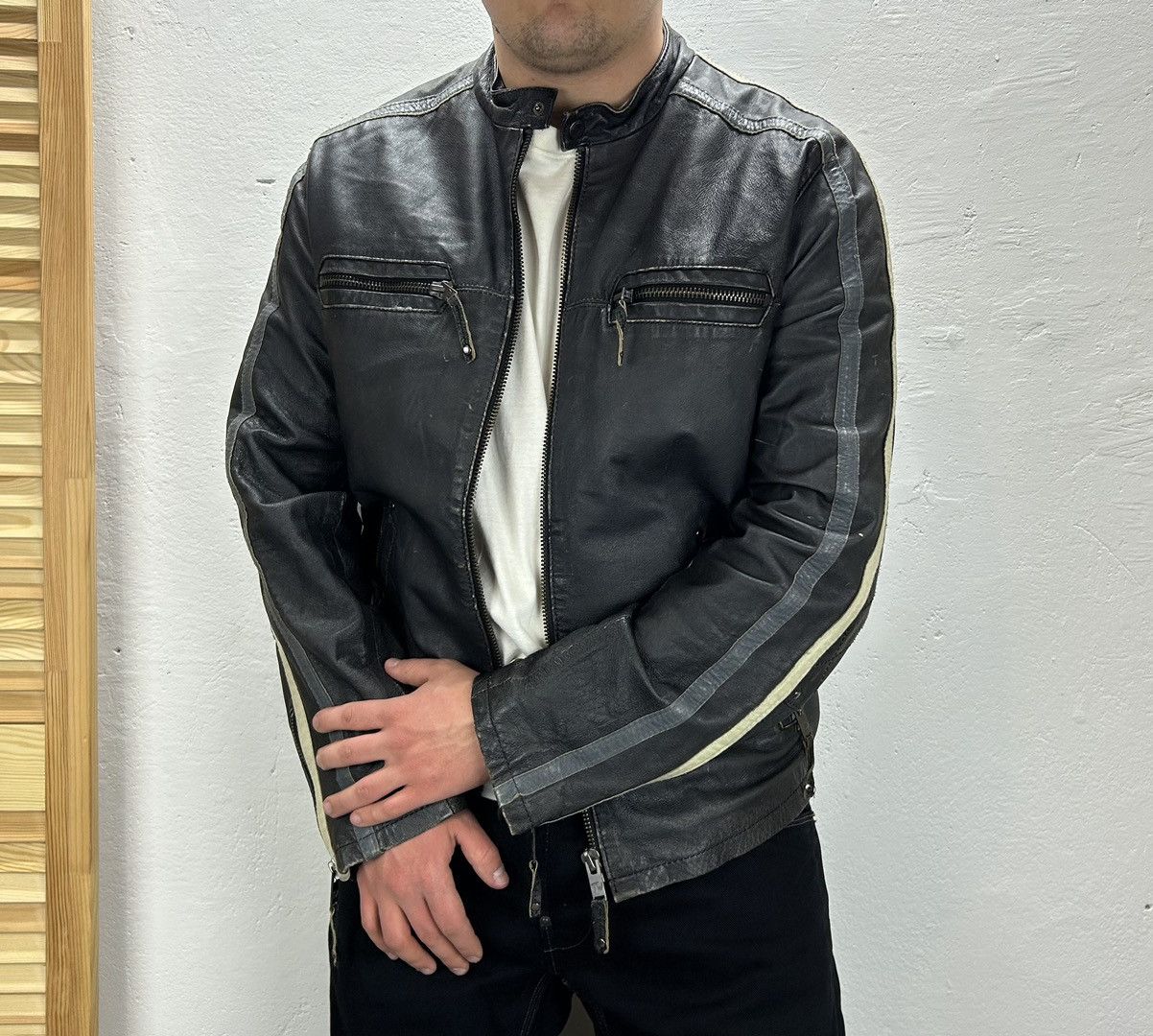 Vintage Leather jacket vintage size M Size US M / EU 48-50 / 2 - 1 Thumbnail
