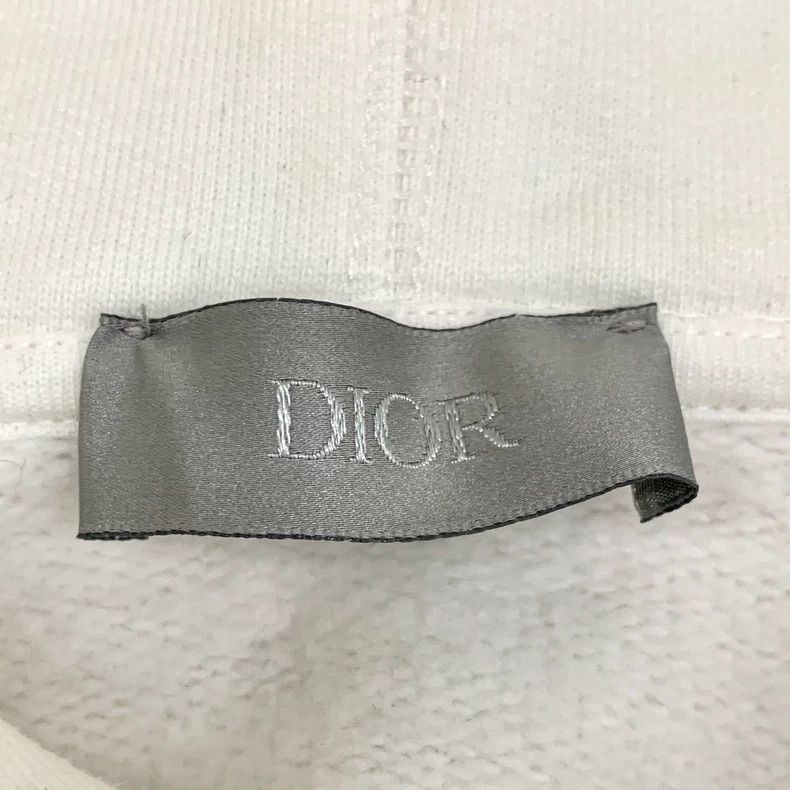 Dior Dior White logo letter hooded long-sleeved sweatshirt 2506- Size US L / EU 52-54 / 3 - 6 Thumbnail