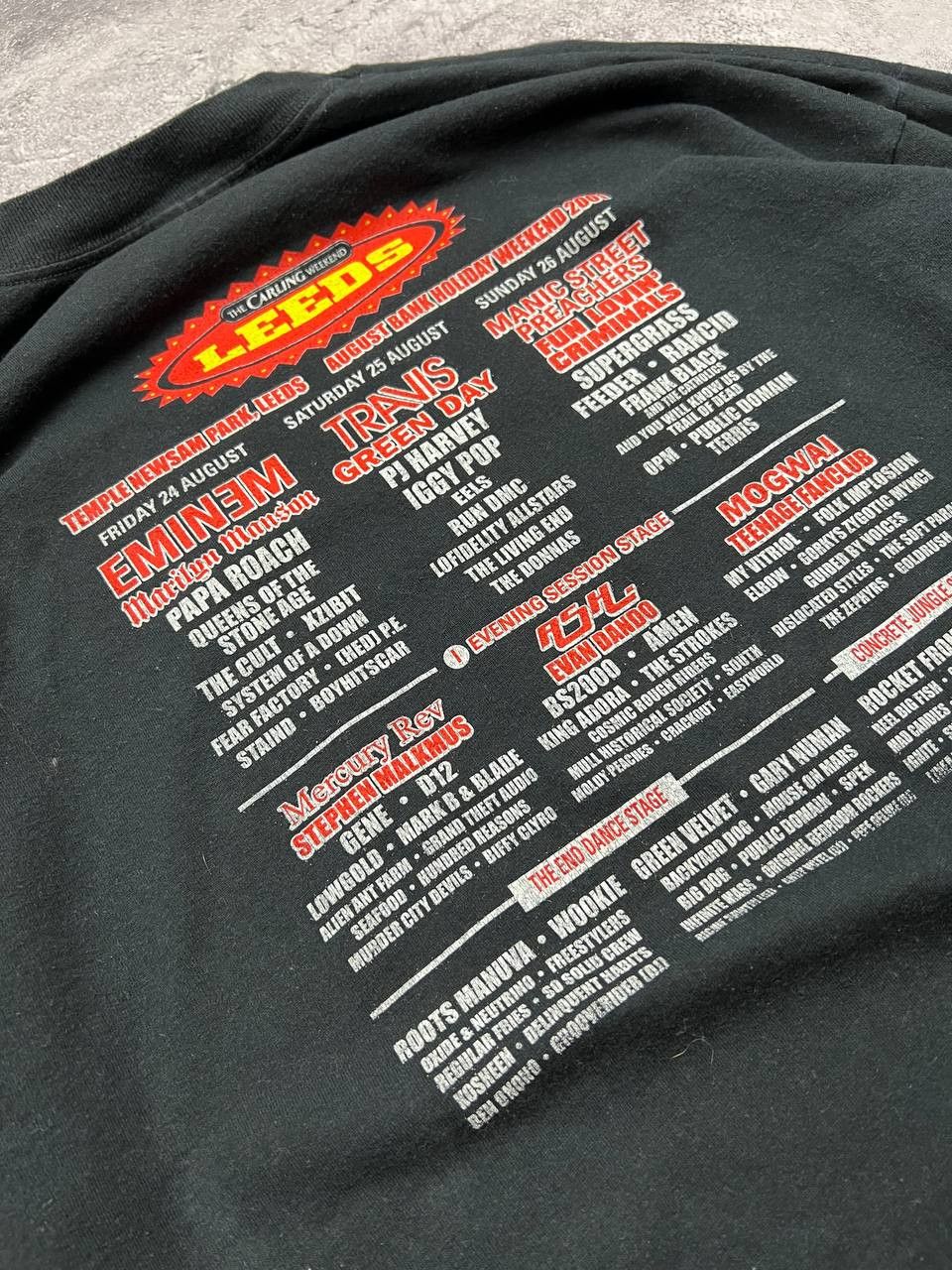 Vintage Vintage The Carling Weekend Leeds Marilyn Manson T-shirt Size US XL / EU 56 / 4 - 7 Thumbnail