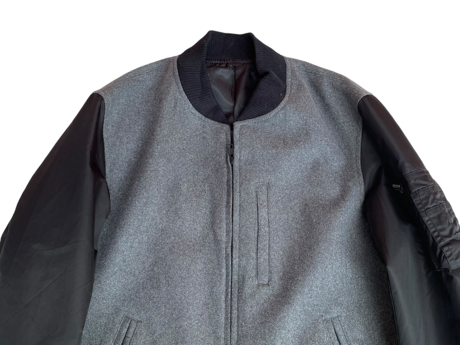Japanese Brand The Shop TK Wool Bomber Jacket Size US S / EU 44-46 / 1 - 4 Thumbnail